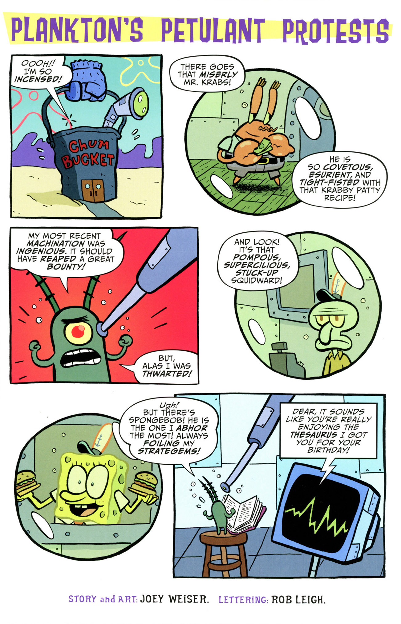 Read online SpongeBob Comics comic -  Issue #35 - 35