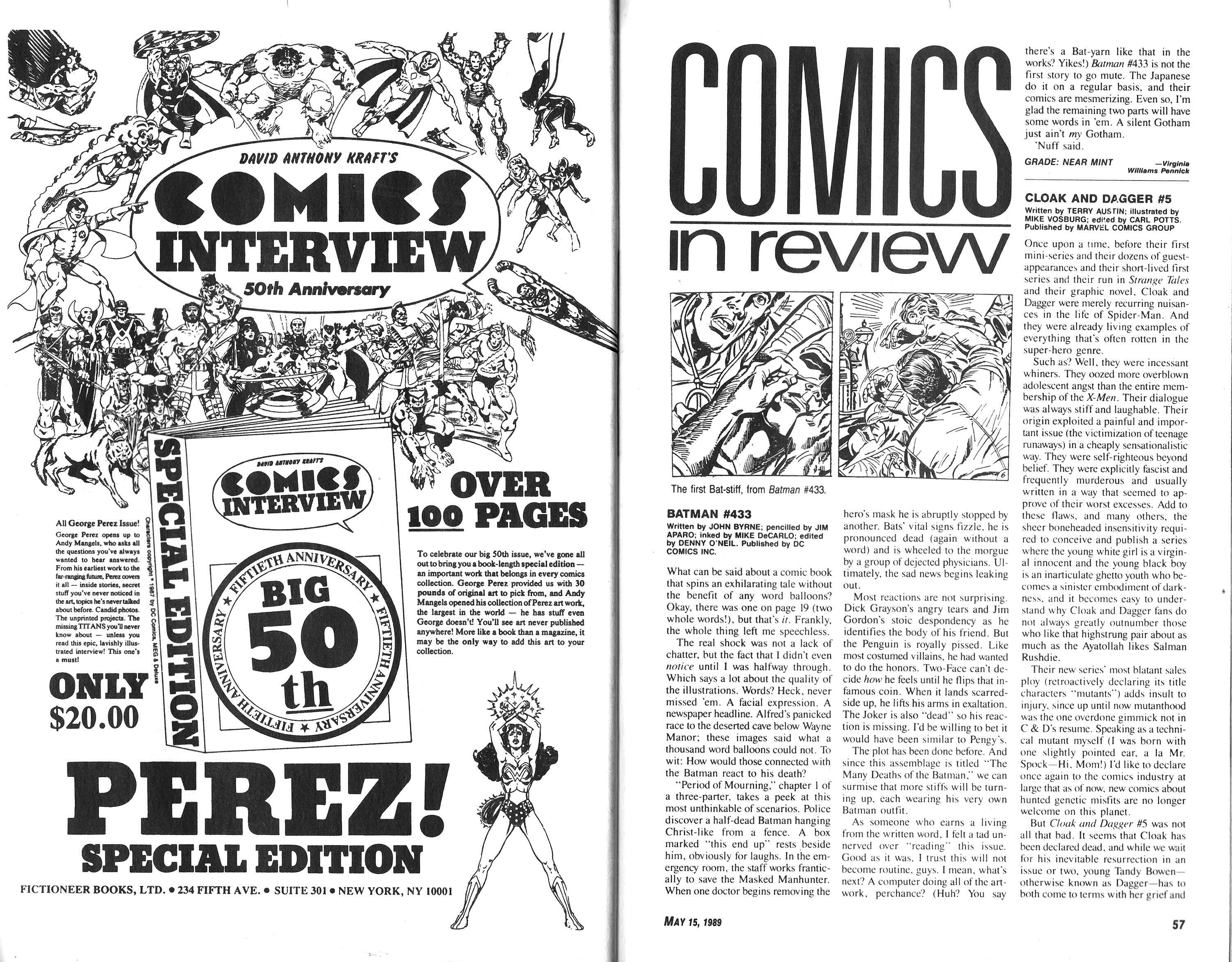 Read online Amazing Heroes comic -  Issue #165 - 29