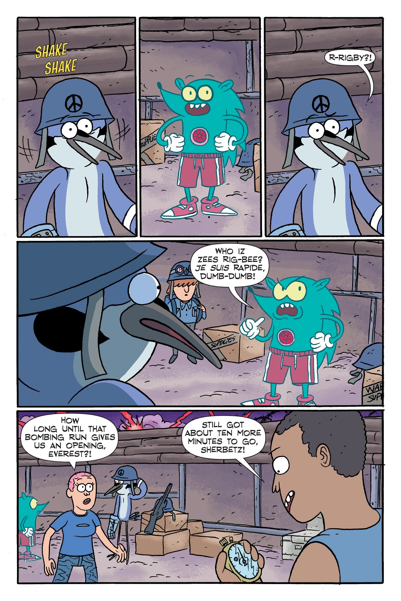 Read online Regular Show: A Clash of Consoles comic -  Issue # TPB (Part 1) - 55