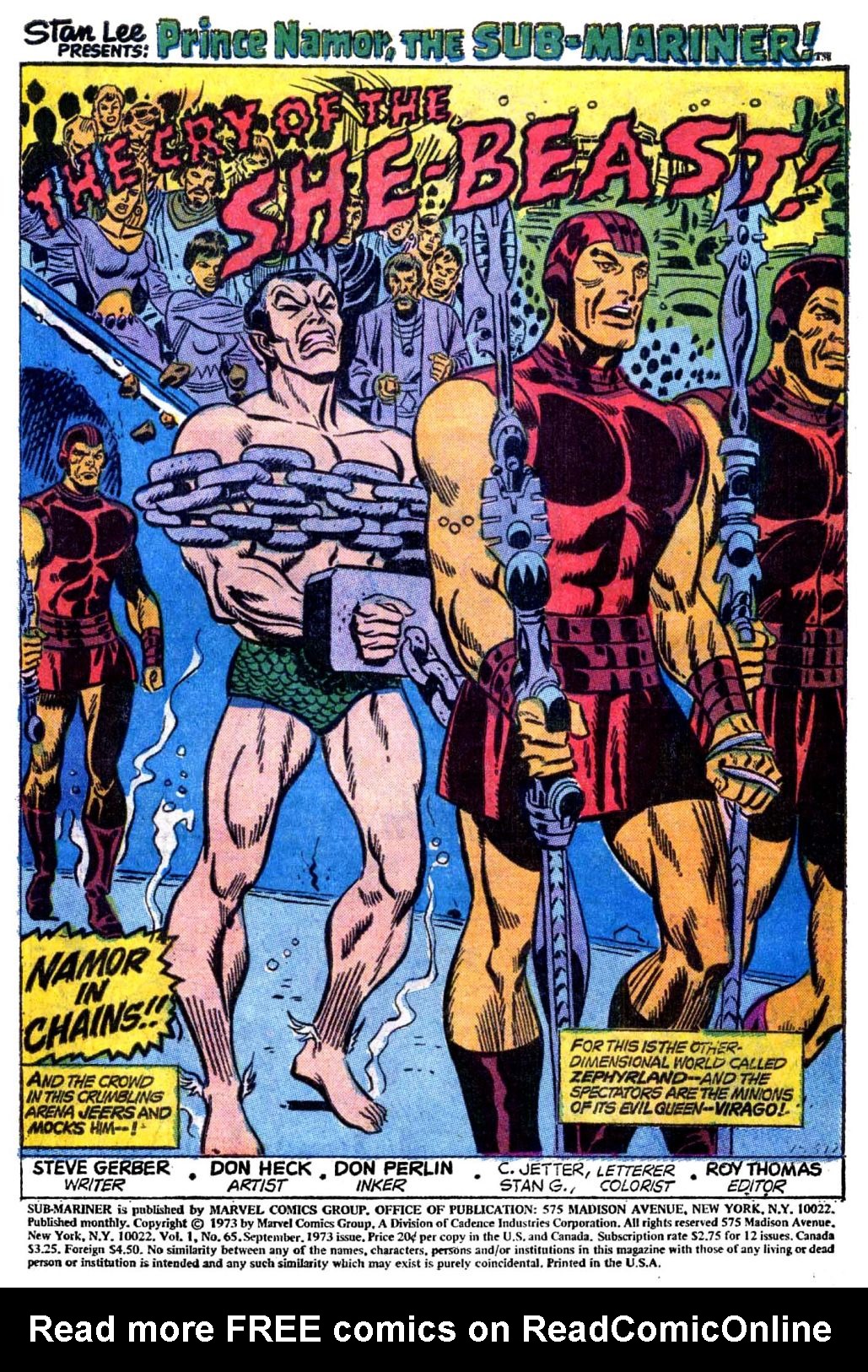 Read online The Sub-Mariner comic -  Issue #65 - 3