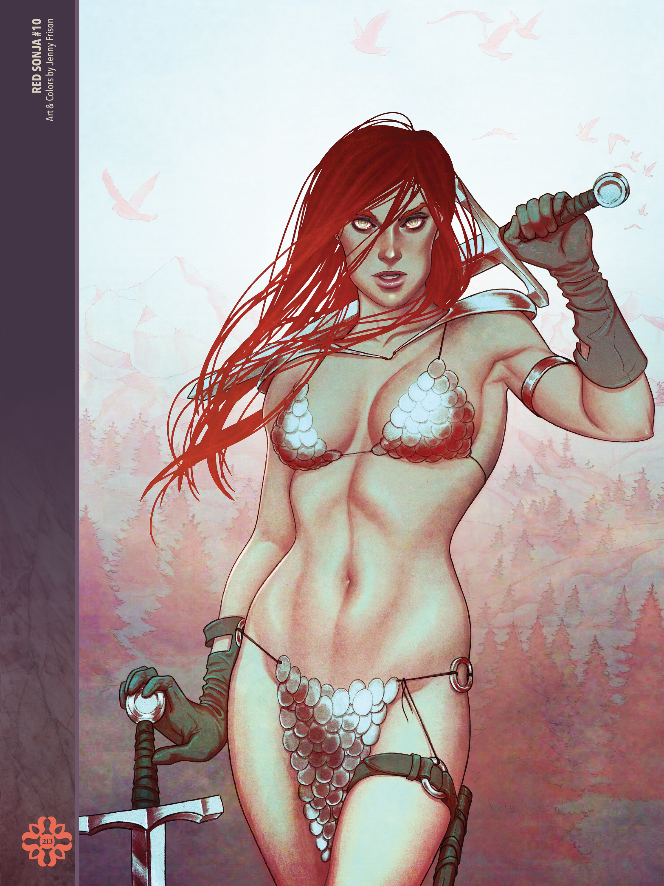 Read online The Art of Red Sonja comic -  Issue # TPB 2 (Part 3) - 14