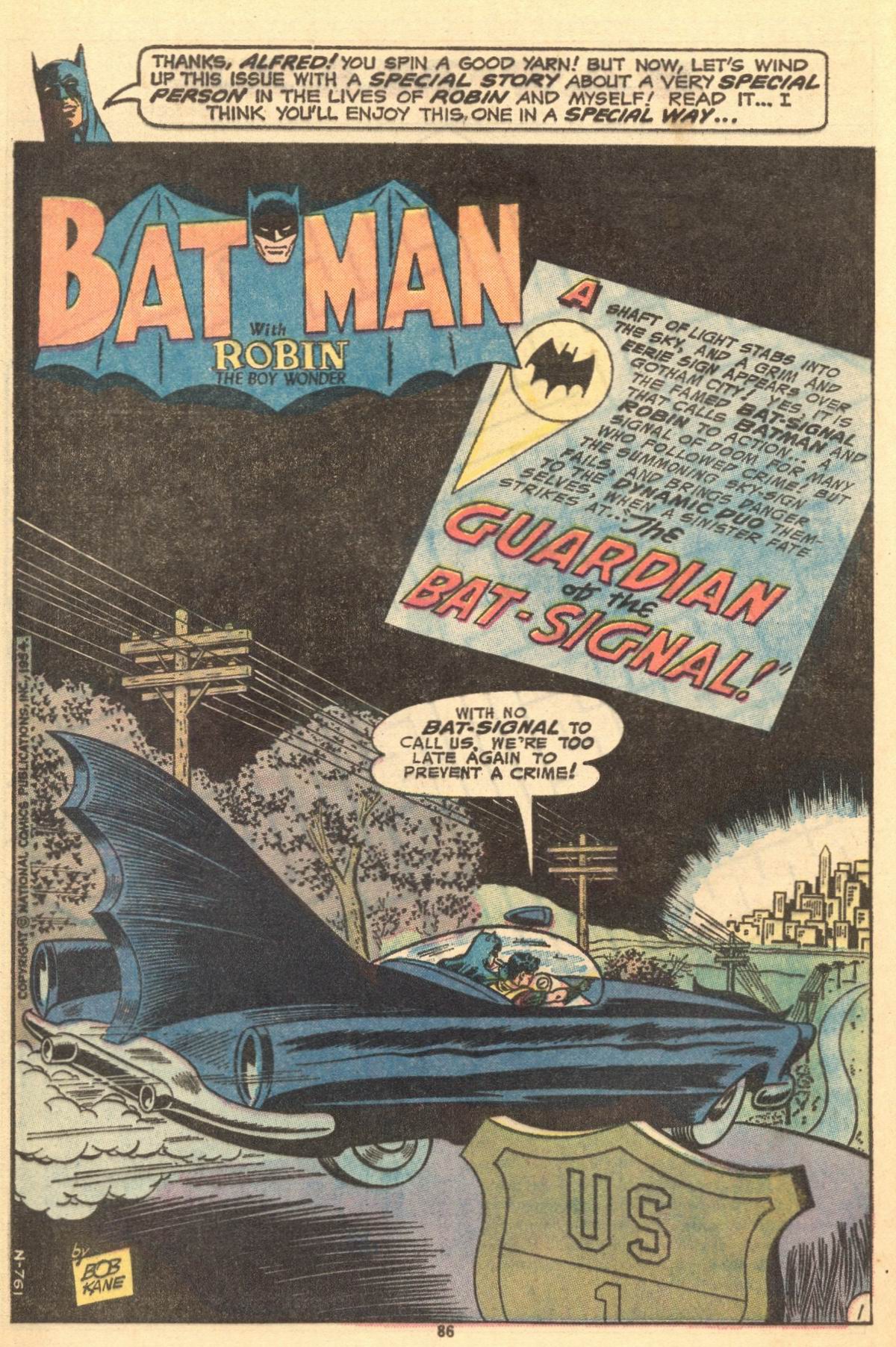 Read online Batman (1940) comic -  Issue #254 - 86
