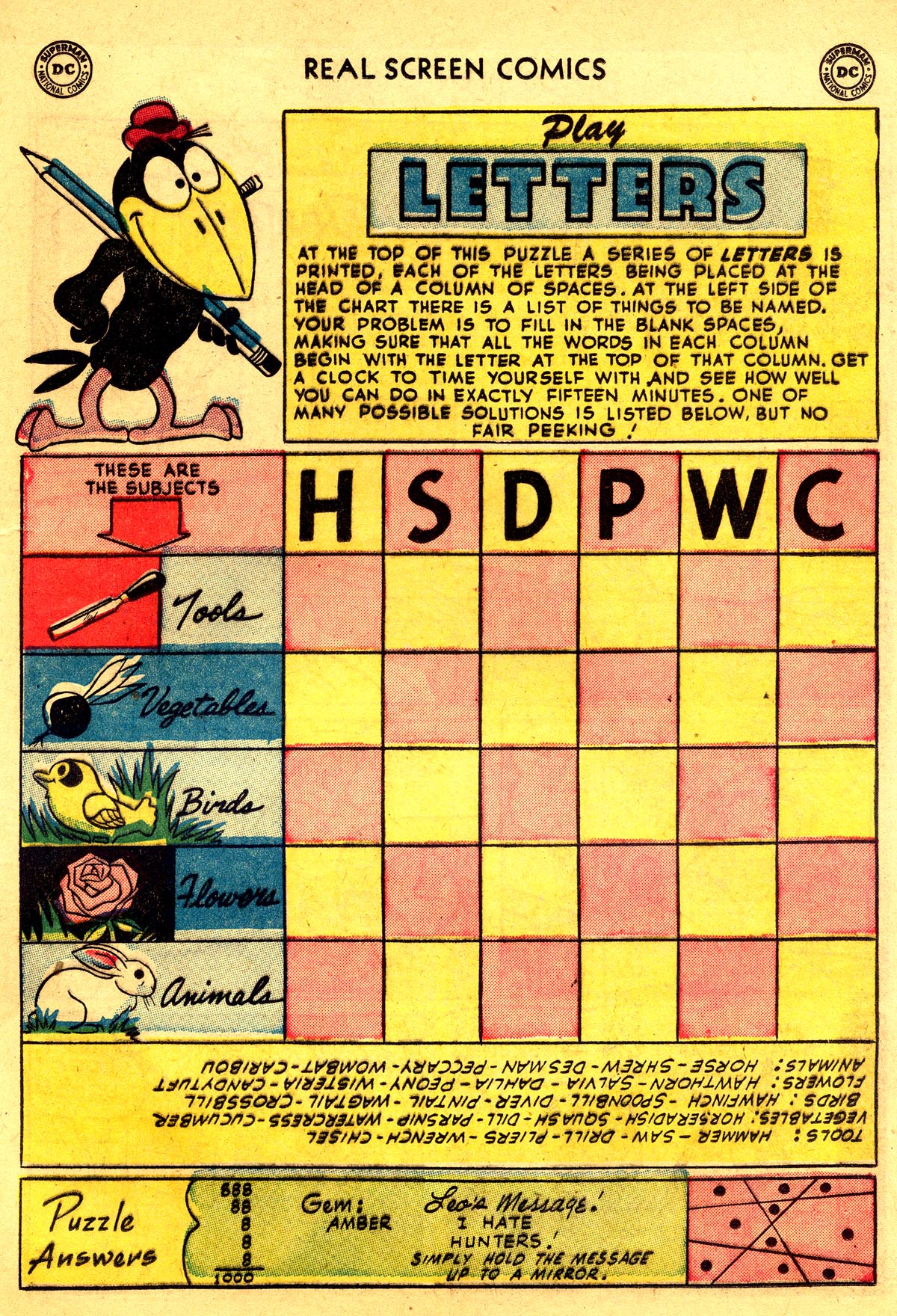 Read online Real Screen Comics comic -  Issue #66 - 17