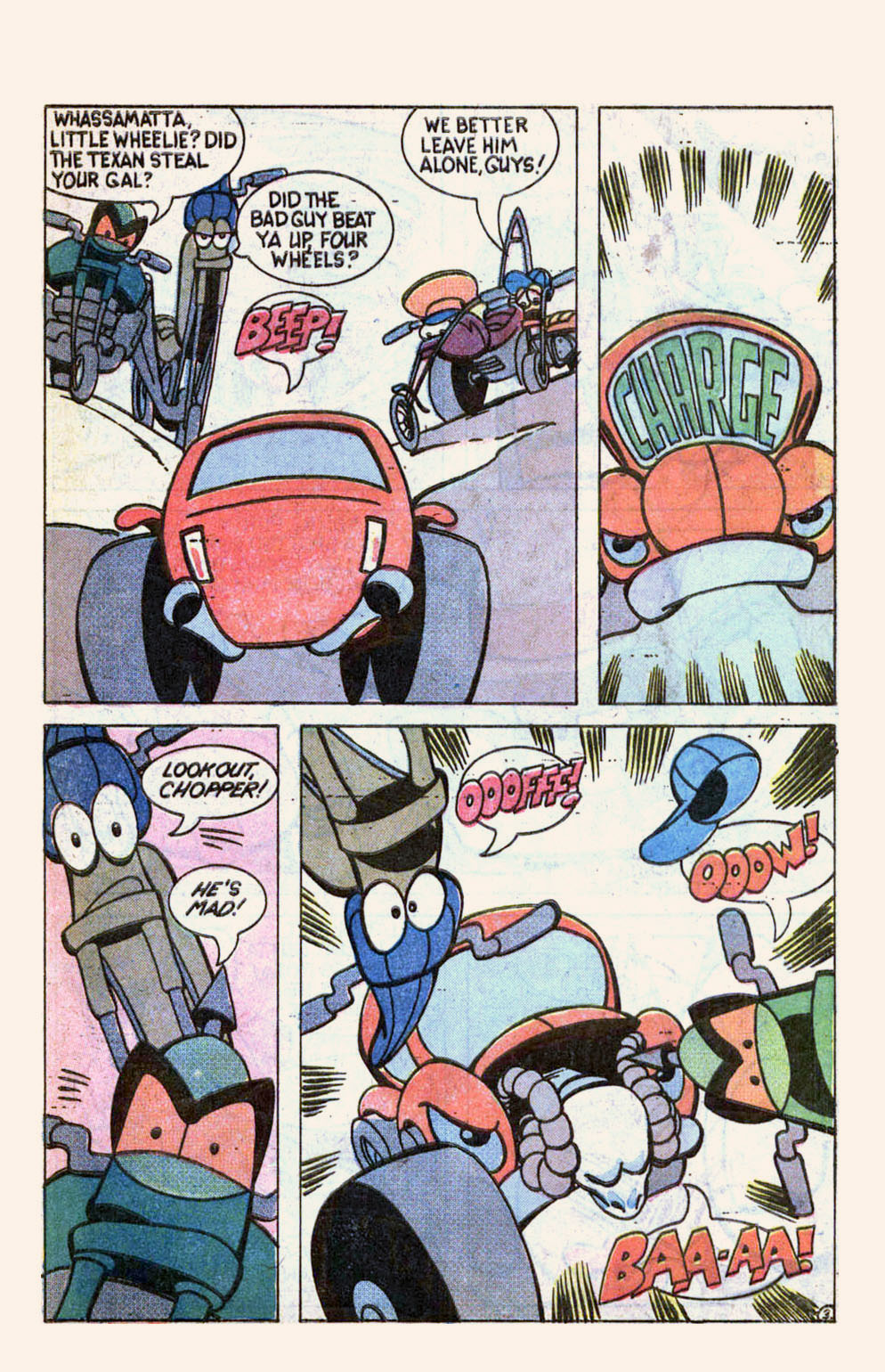 Read online Wheelie and the Chopper Bunch comic -  Issue #3 - 5