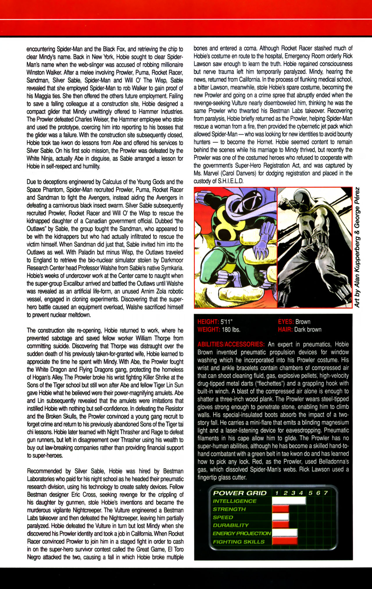 Read online All-New Official Handbook of the Marvel Universe A to Z comic -  Issue #8 - 62