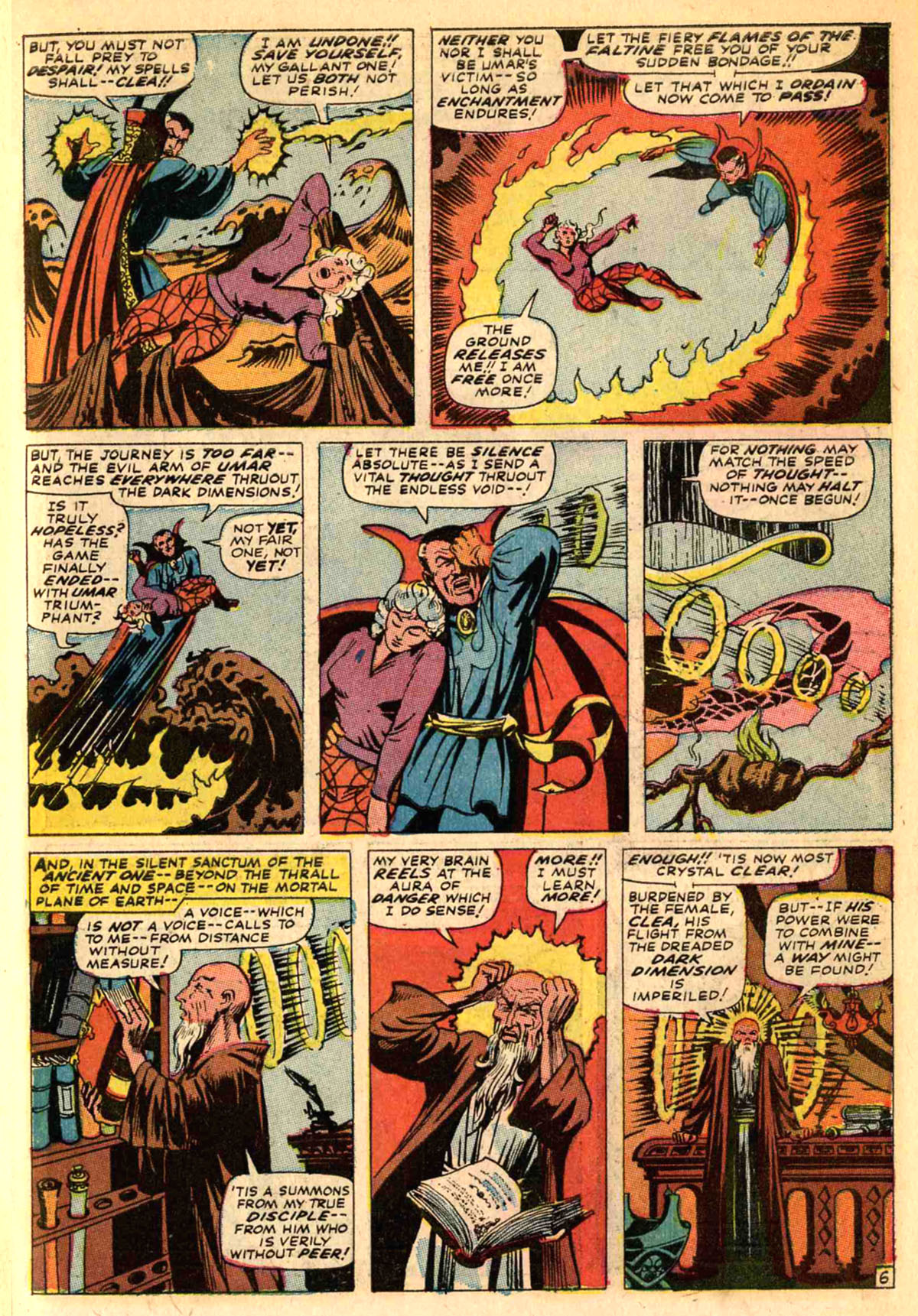 Read online Marvel Masterworks: Doctor Strange comic -  Issue # TPB 2 - 140