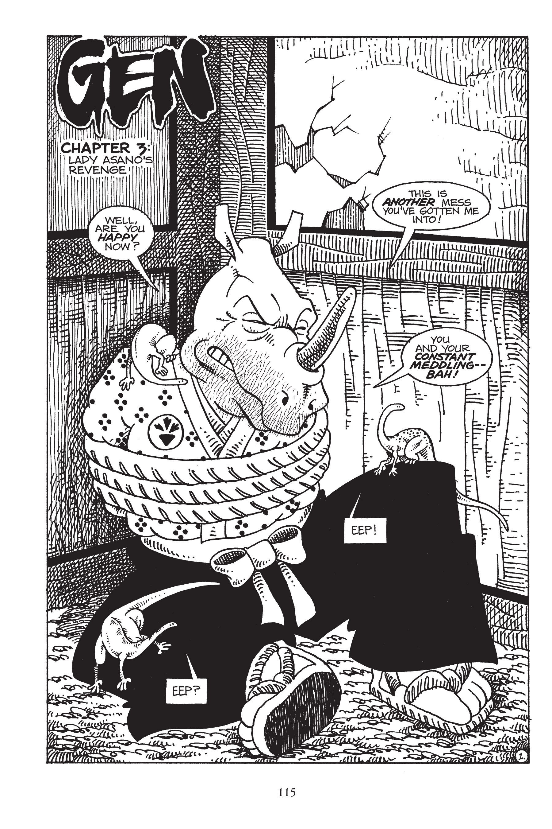 Read online Usagi Yojimbo (1987) comic -  Issue # _TPB 7 - 108