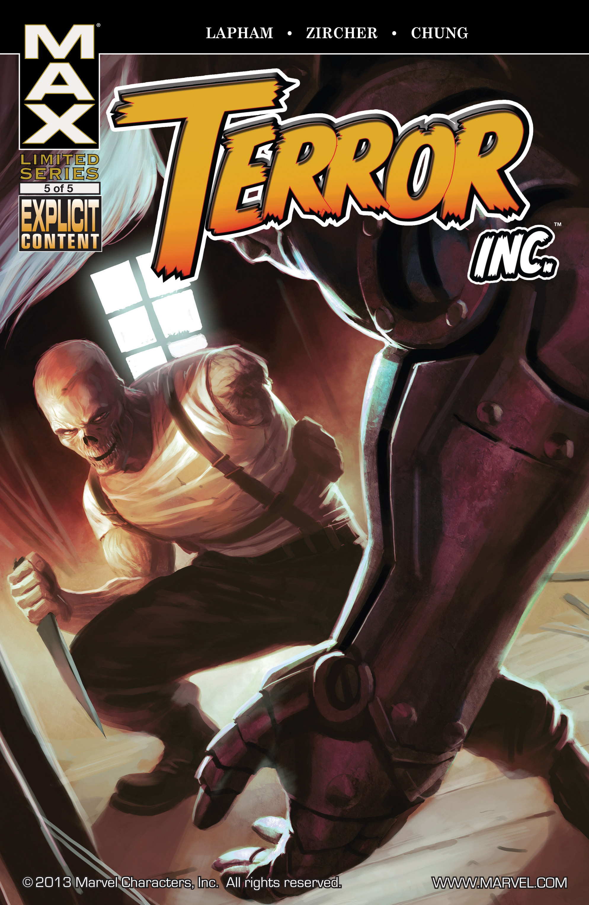 Read online Terror, Inc. (2007) comic -  Issue #5 - 1