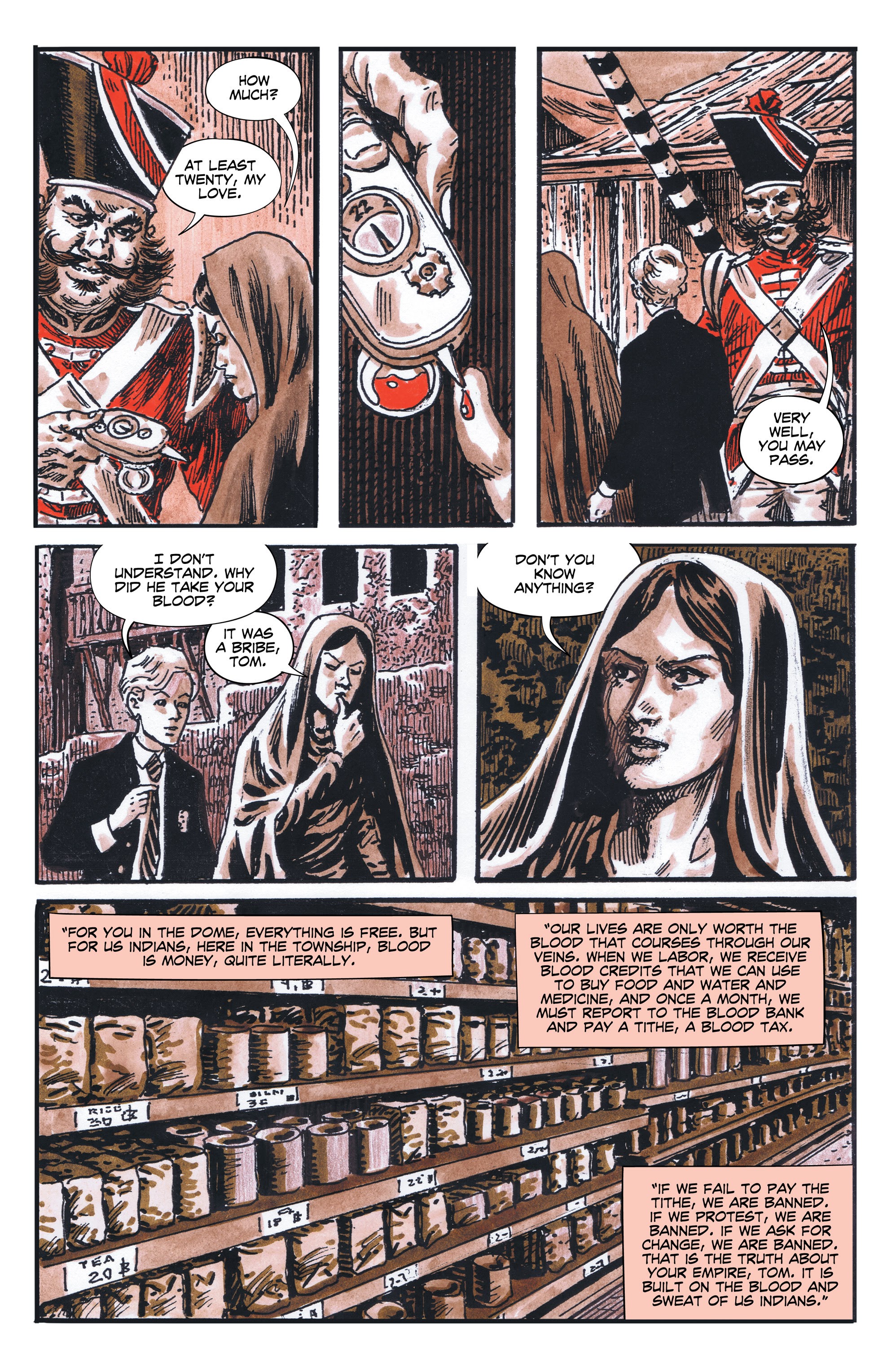 Read online Empire of Blood comic -  Issue #1 - 21