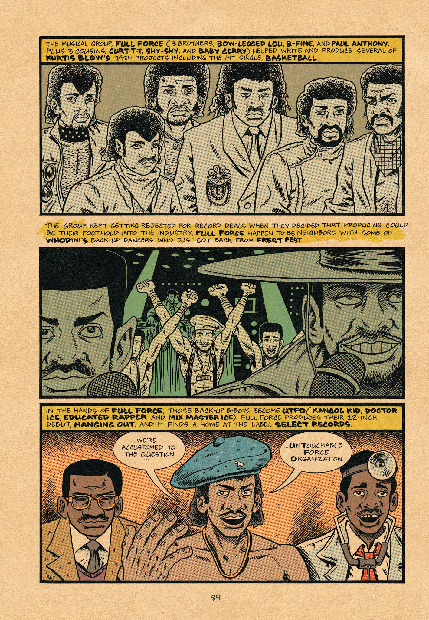 Read online Hip Hop Family Tree (2013) comic -  Issue # TPB 3 - 91