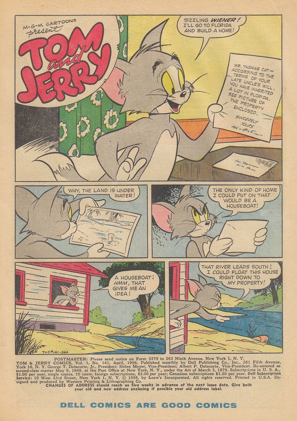 Read online Tom & Jerry Comics comic -  Issue #141 - 3