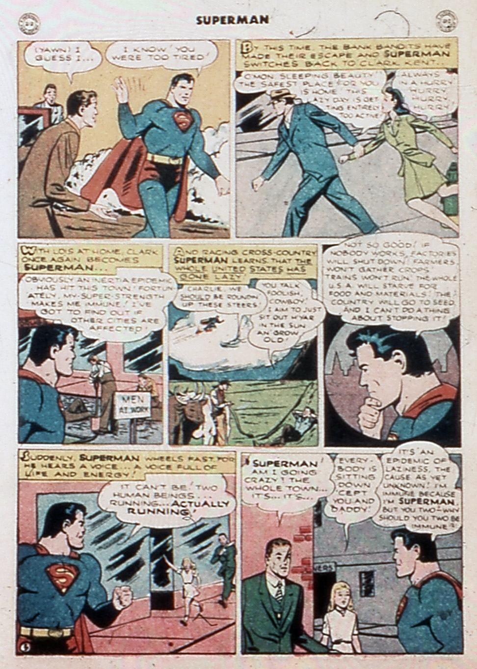 Read online Superman (1939) comic -  Issue #34 - 42
