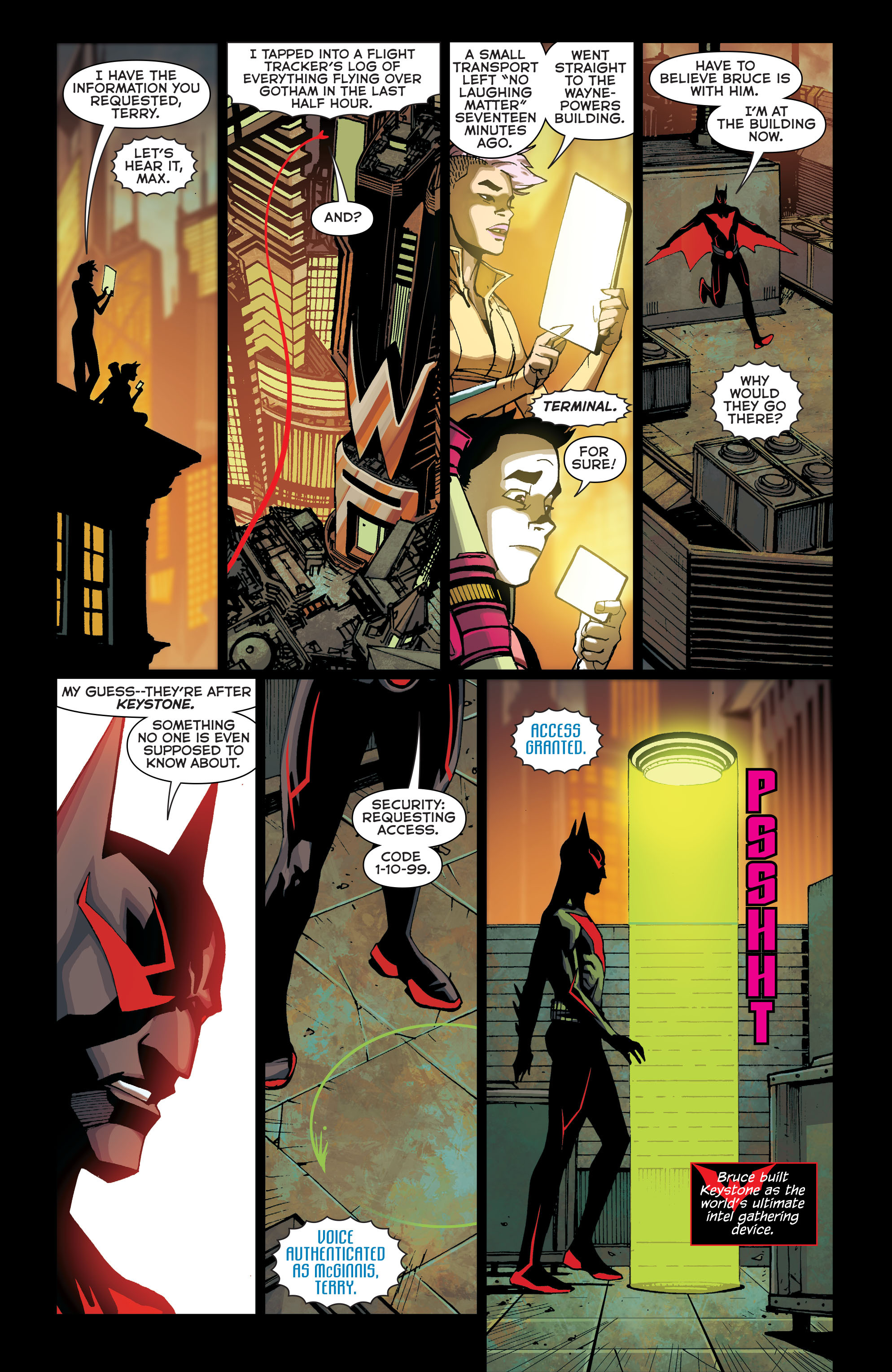 Read online Batman Beyond (2016) comic -  Issue #5 - 7