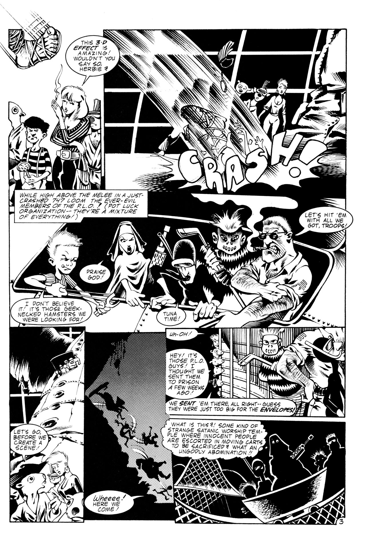 Read online Adolescent Radioactive Black Belt Hamsters comic -  Issue #6 - 5