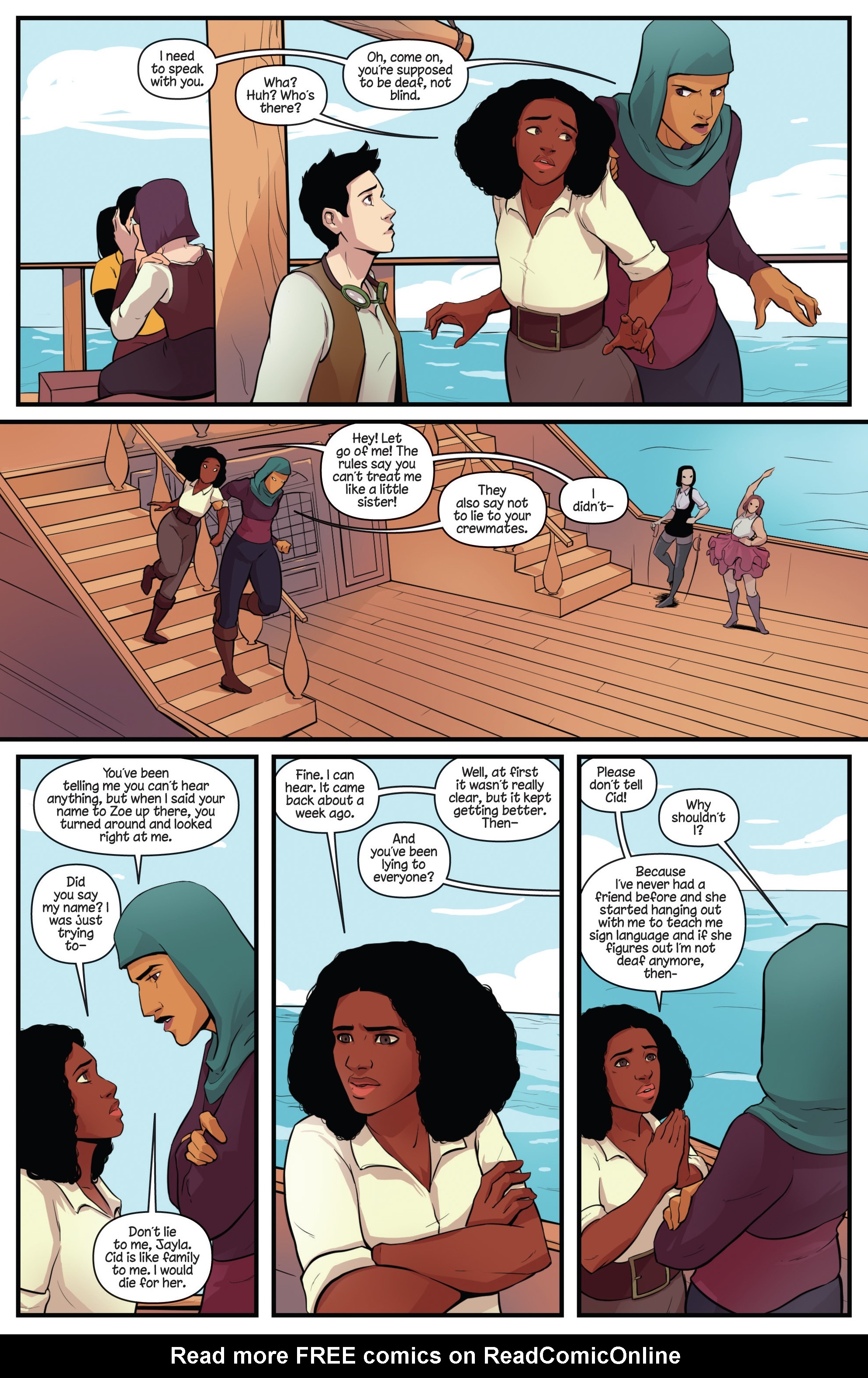 Read online Princeless Raven Year Two: Love and Revenge comic -  Issue # _TPB Get Lost Together - 59