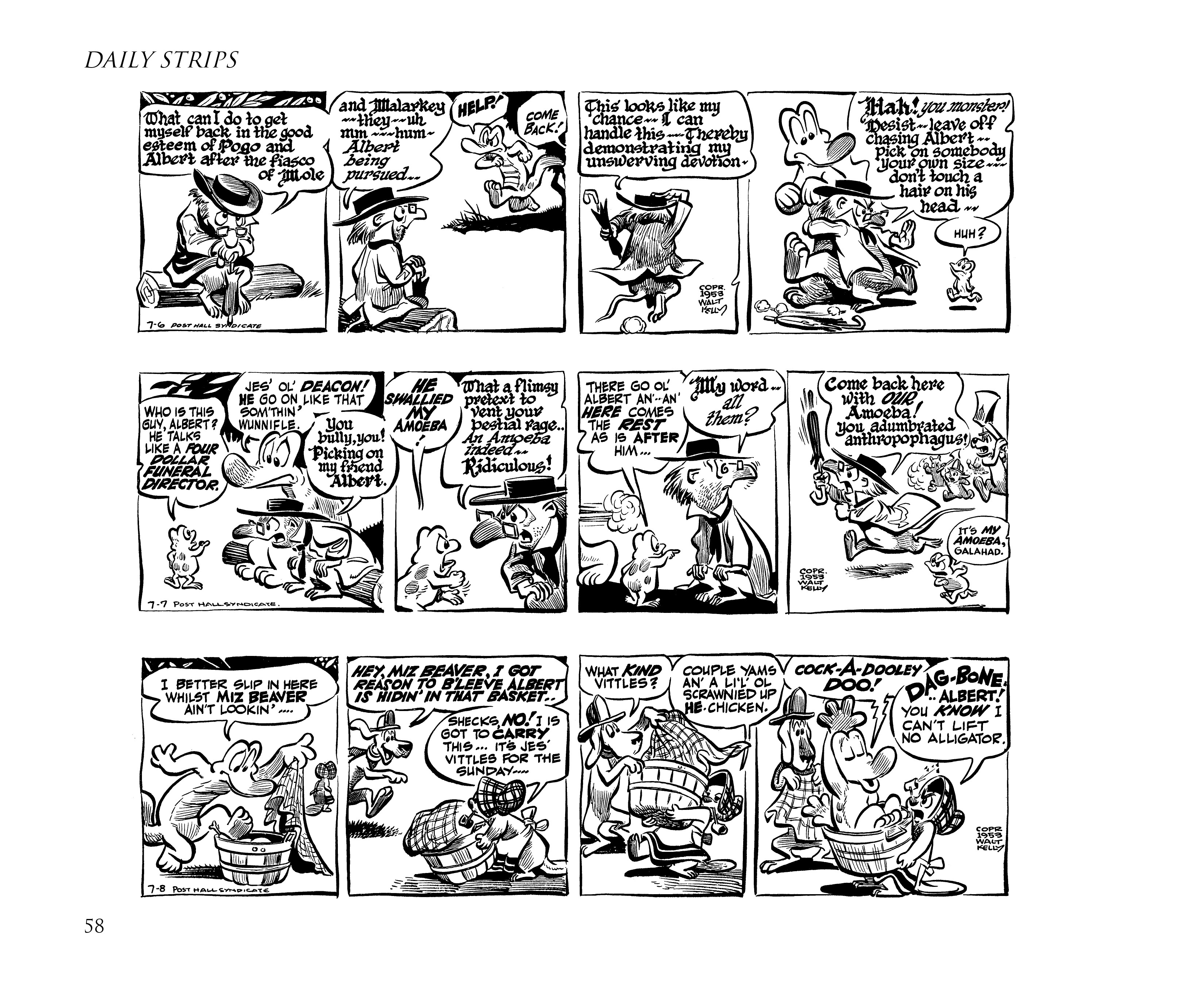 Read online Pogo by Walt Kelly: The Complete Syndicated Comic Strips comic -  Issue # TPB 3 (Part 1) - 70