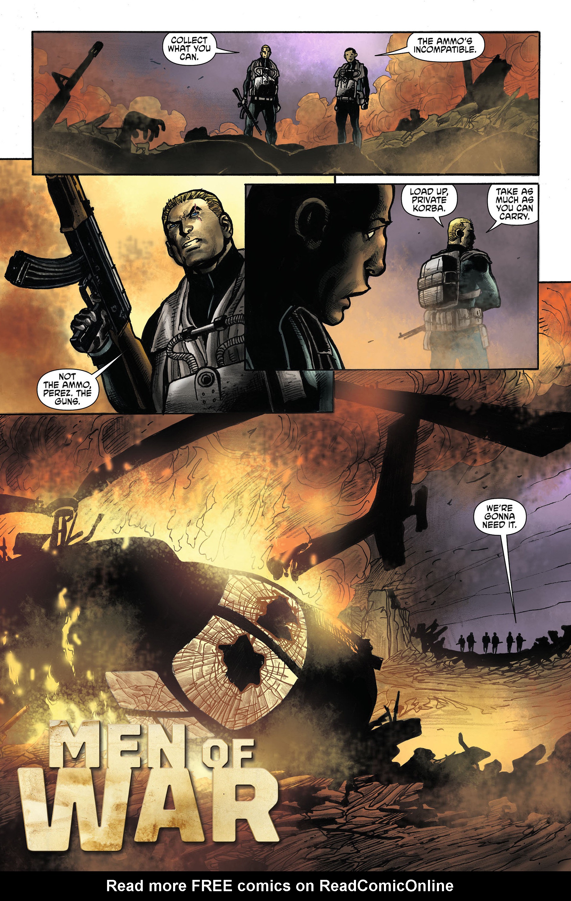 Read online Men of War (2011) comic -  Issue #4 - 6