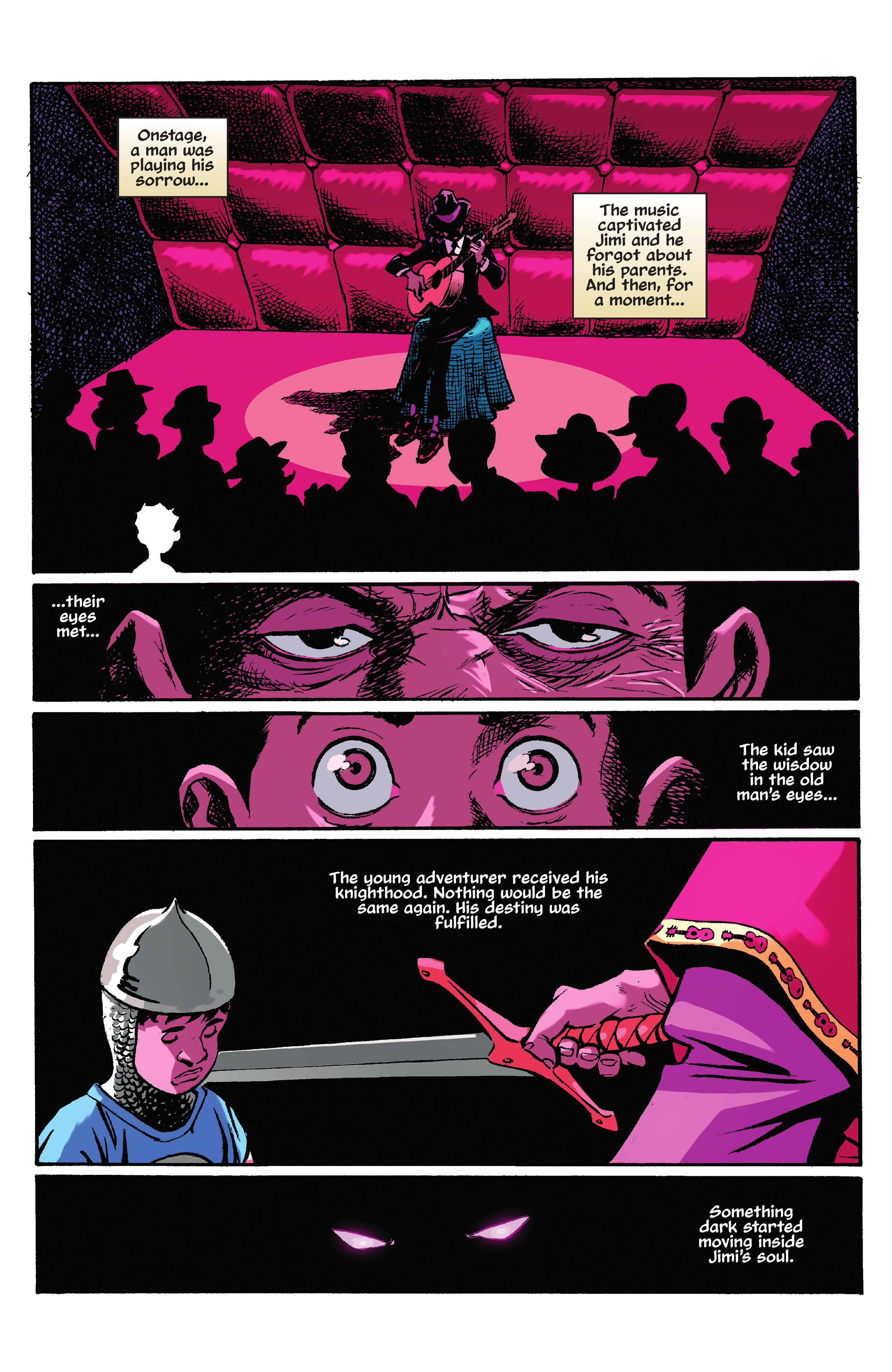 Read online Hendrix: Electric Requiem comic -  Issue # TPB - 23