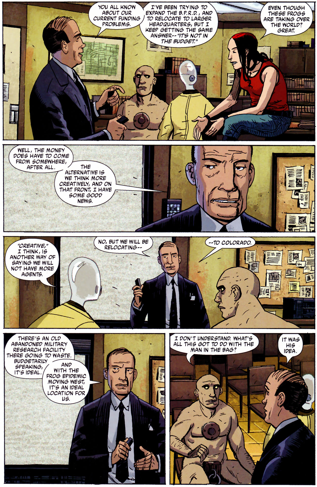 Read online B.P.R.D.: The Dead comic -  Issue #1 - 17