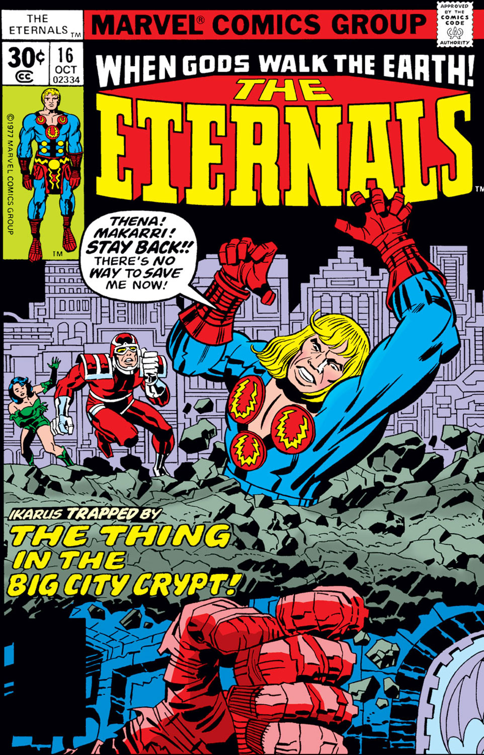Read Online The Eternals Comic Issue 16