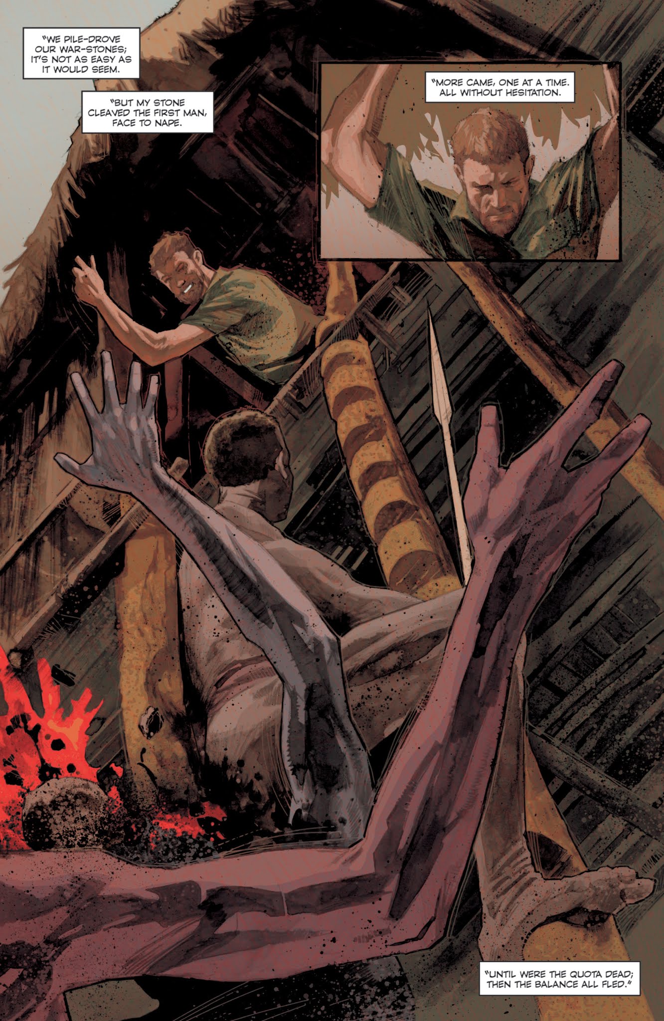 Read online Fever Ridge: A Tale of MacArthur's Jungle War comic -  Issue # _TPB - 92