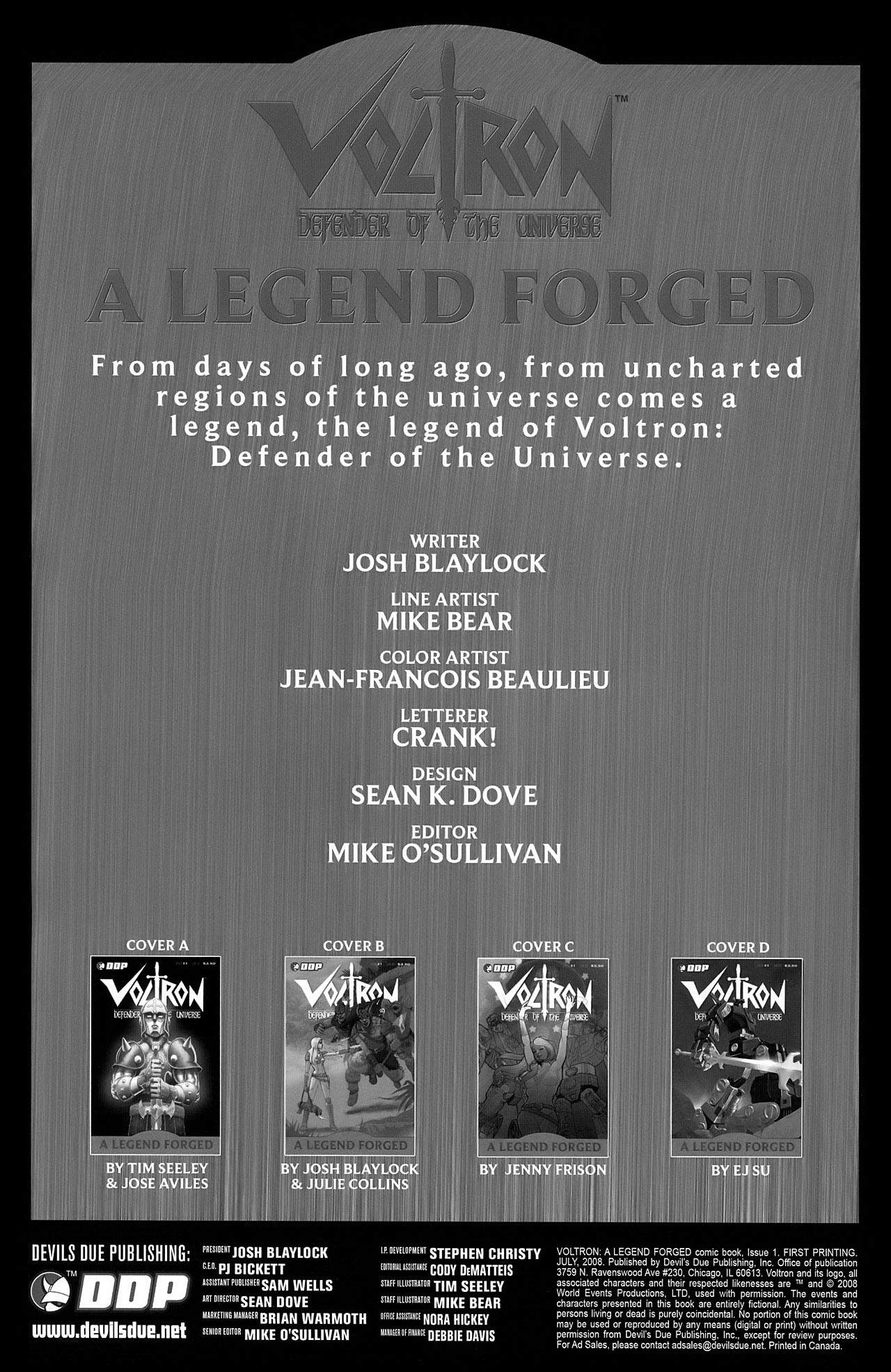 Read online Voltron: A Legend Forged comic -  Issue #1 - 5