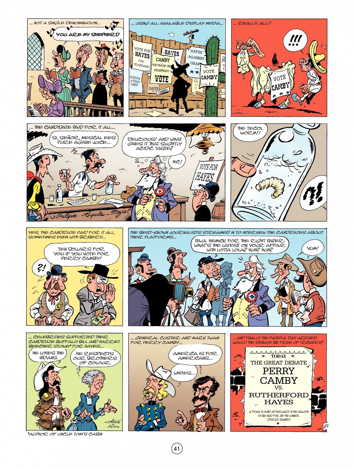 Read online A Lucky Luke Adventure comic -  Issue #39 - 41
