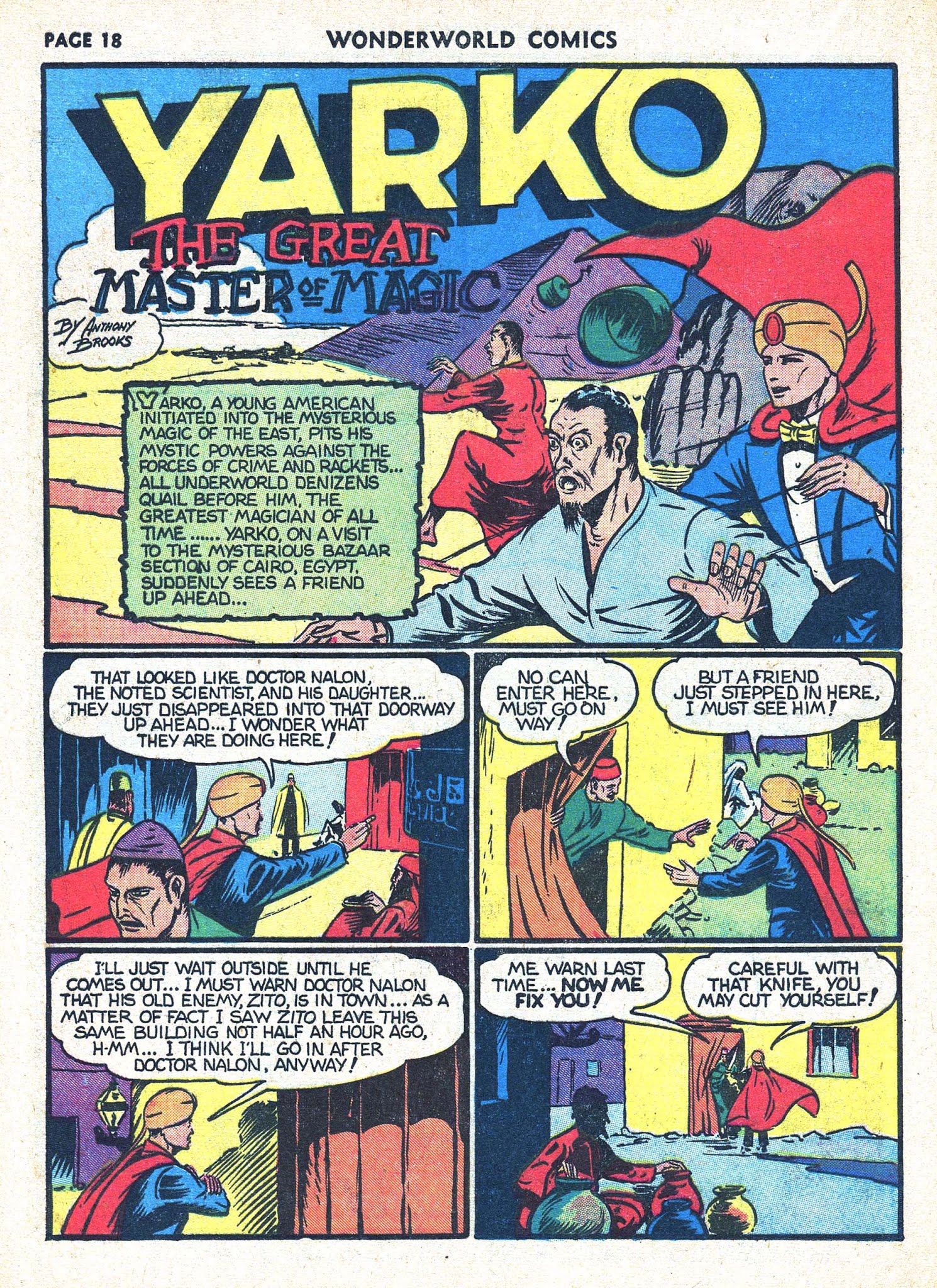 Read online Wonderworld Comics comic -  Issue #24 - 19