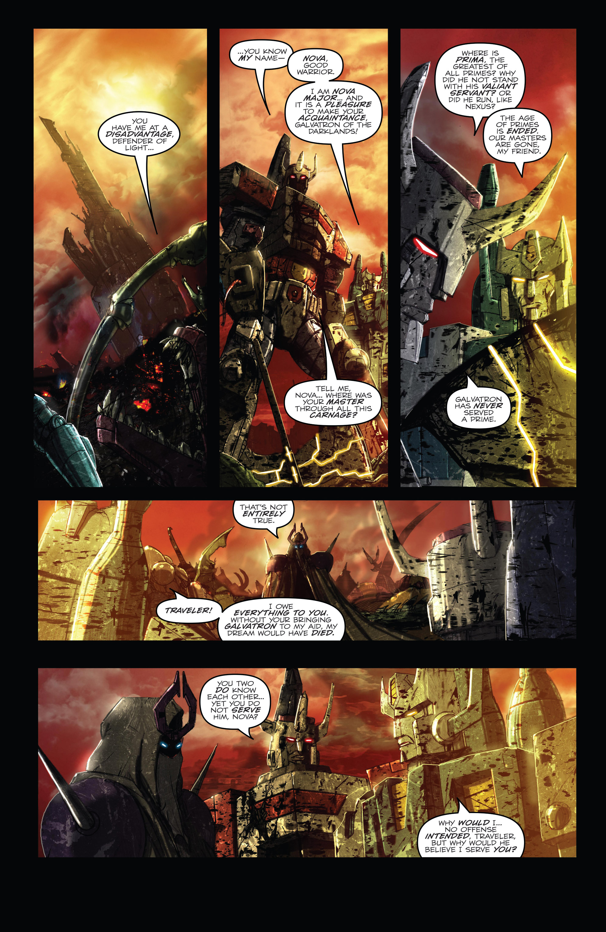 Read online Transformers: Robots In Disguise (2012) comic -  Issue #34 - 12