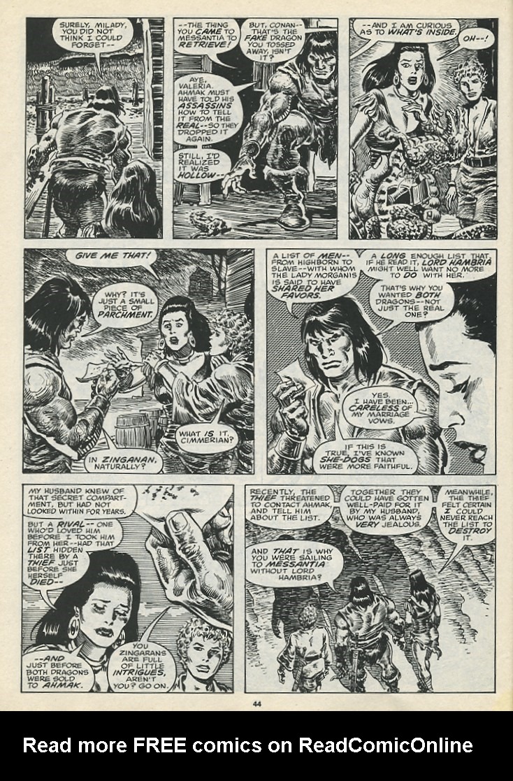 The Savage Sword Of Conan issue 197 - Page 46