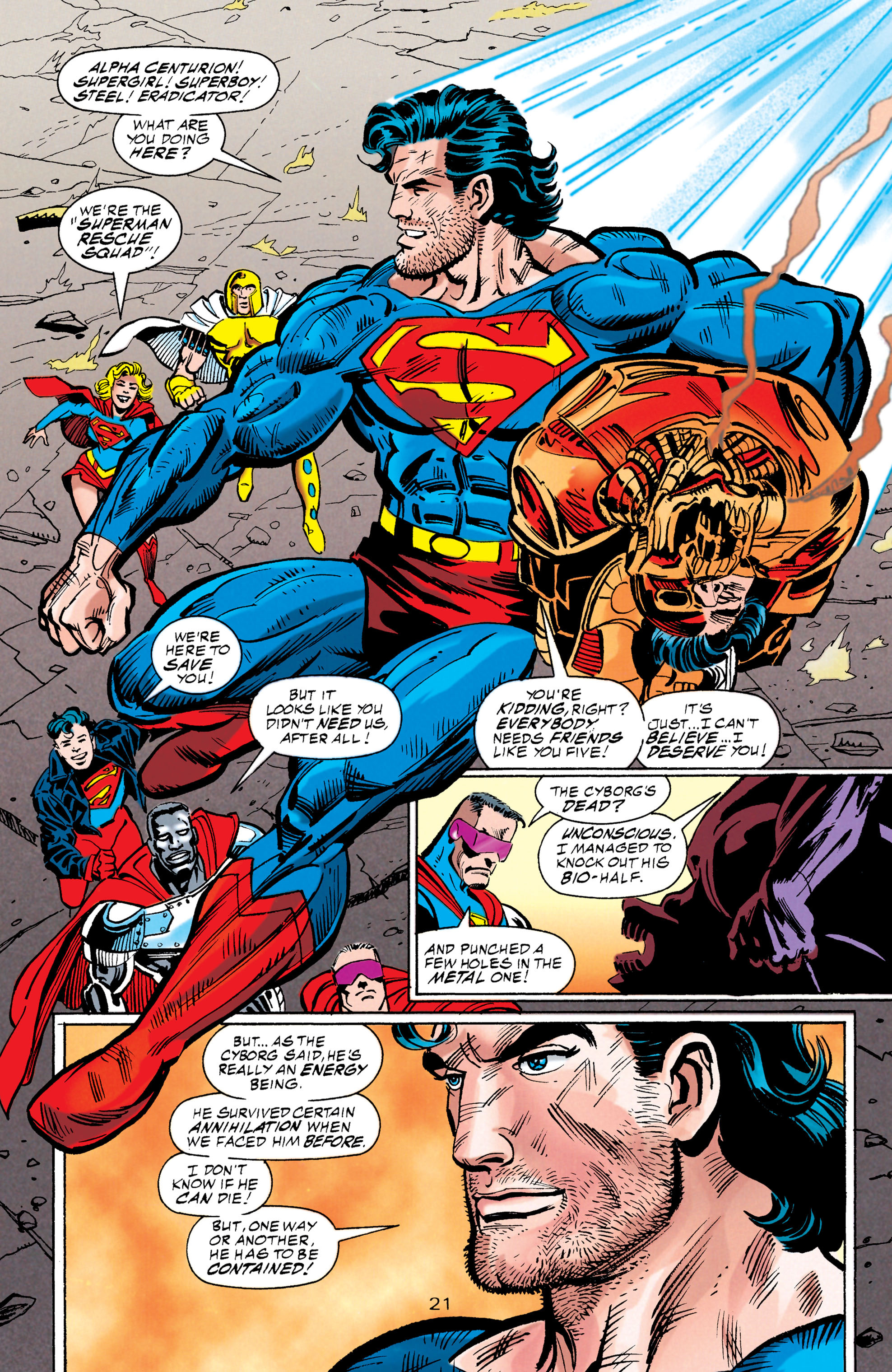 Read online Superman: The Man of Steel (1991) comic -  Issue #52 - 21