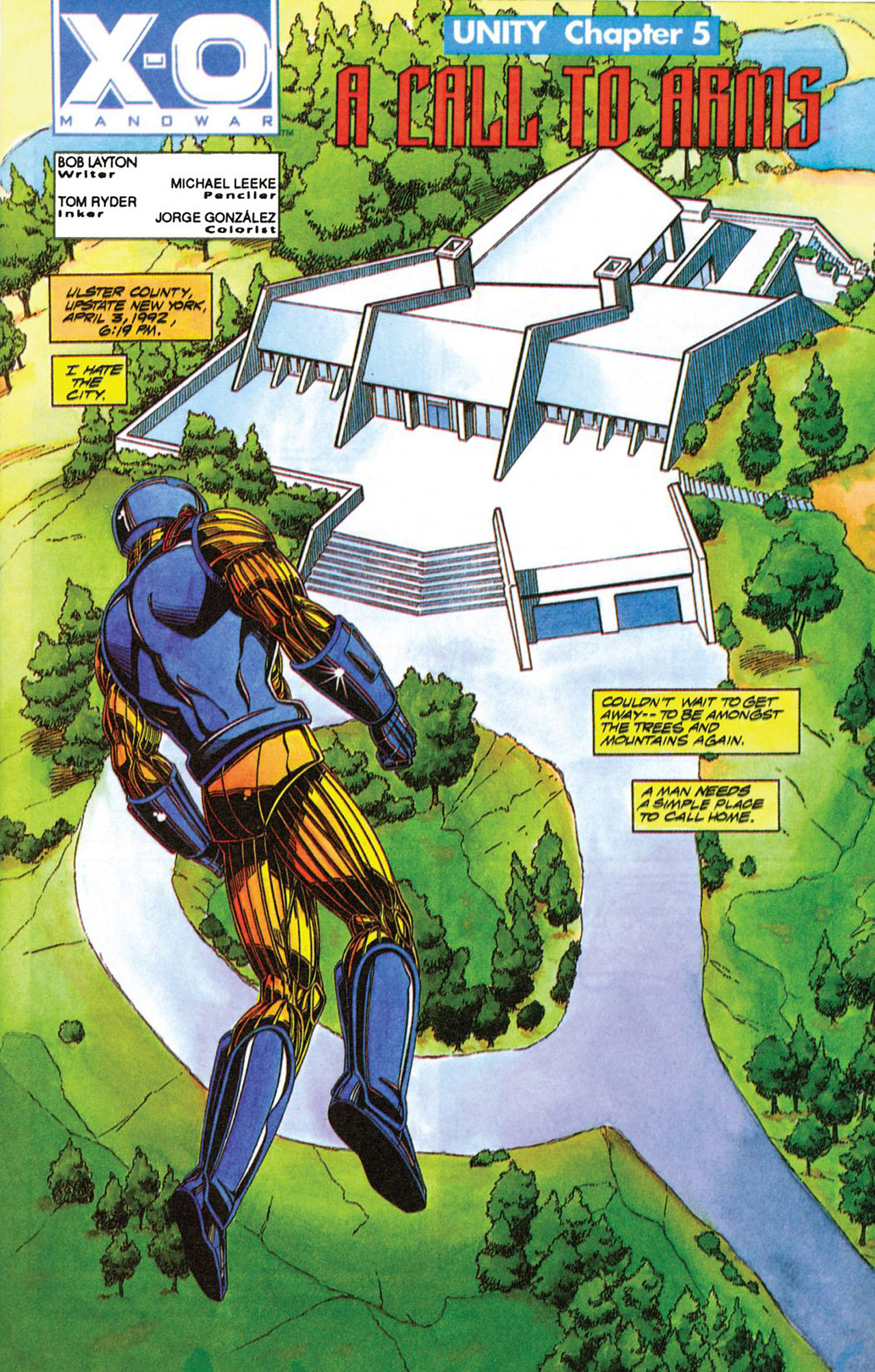 Read online X-O Manowar (1992) comic -  Issue #7 - 3