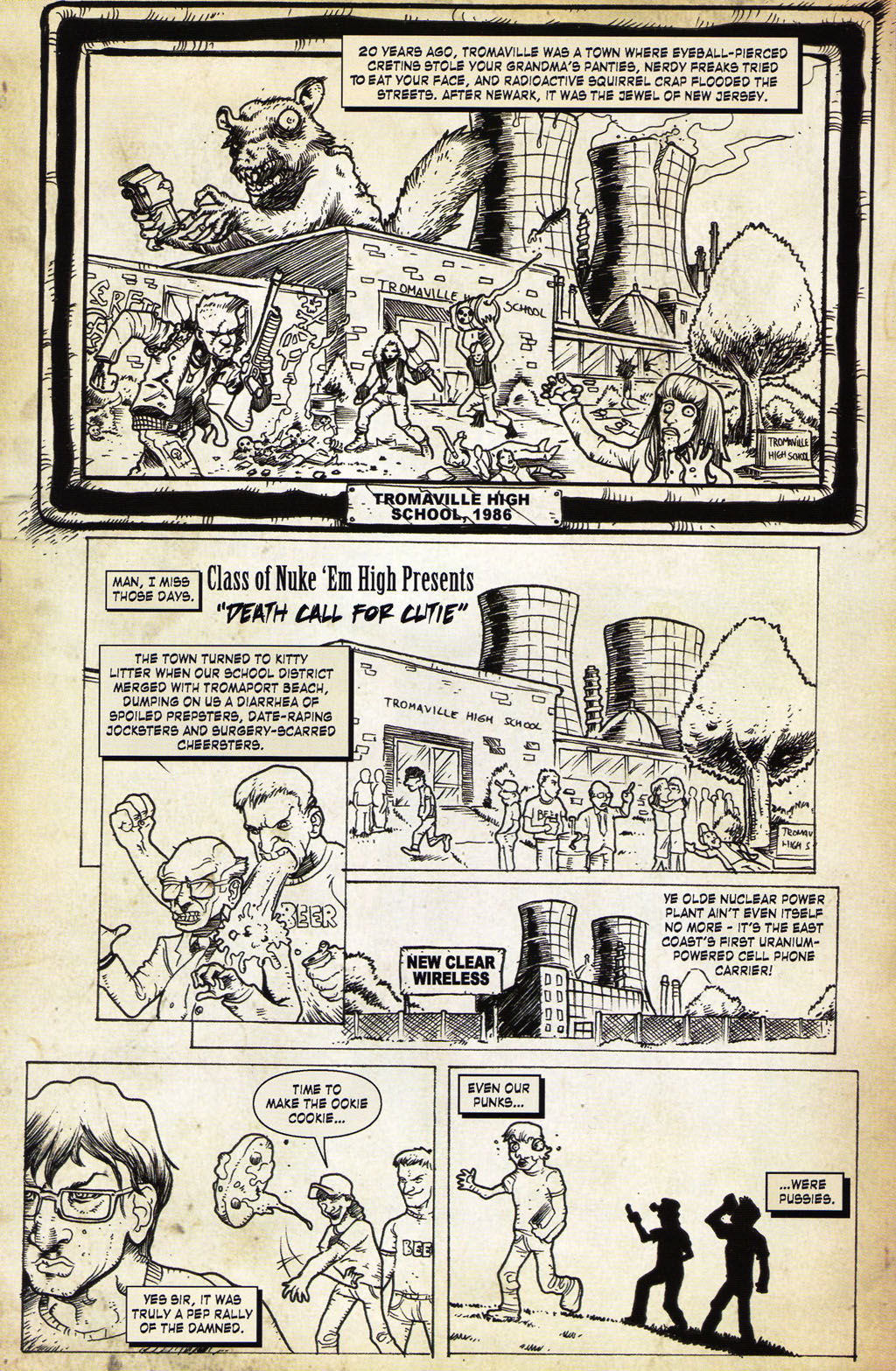 Read online Lloyd Kaufman Presents: The Toxic Avenger and Other Tromatic Tales comic -  Issue # TPB (Part 1) - 19