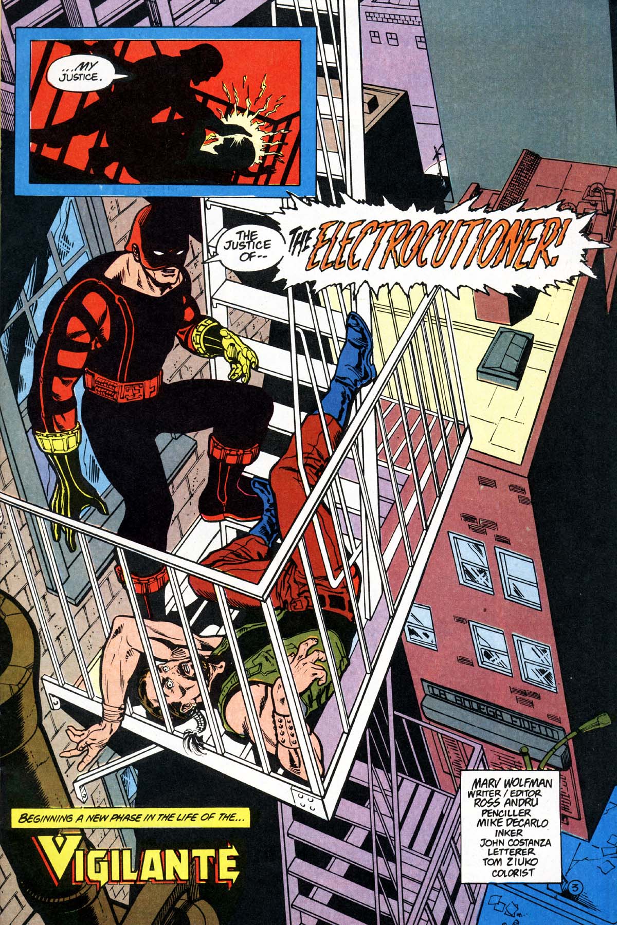 Read online Vigilante (1983) comic -  Issue #8 - 4