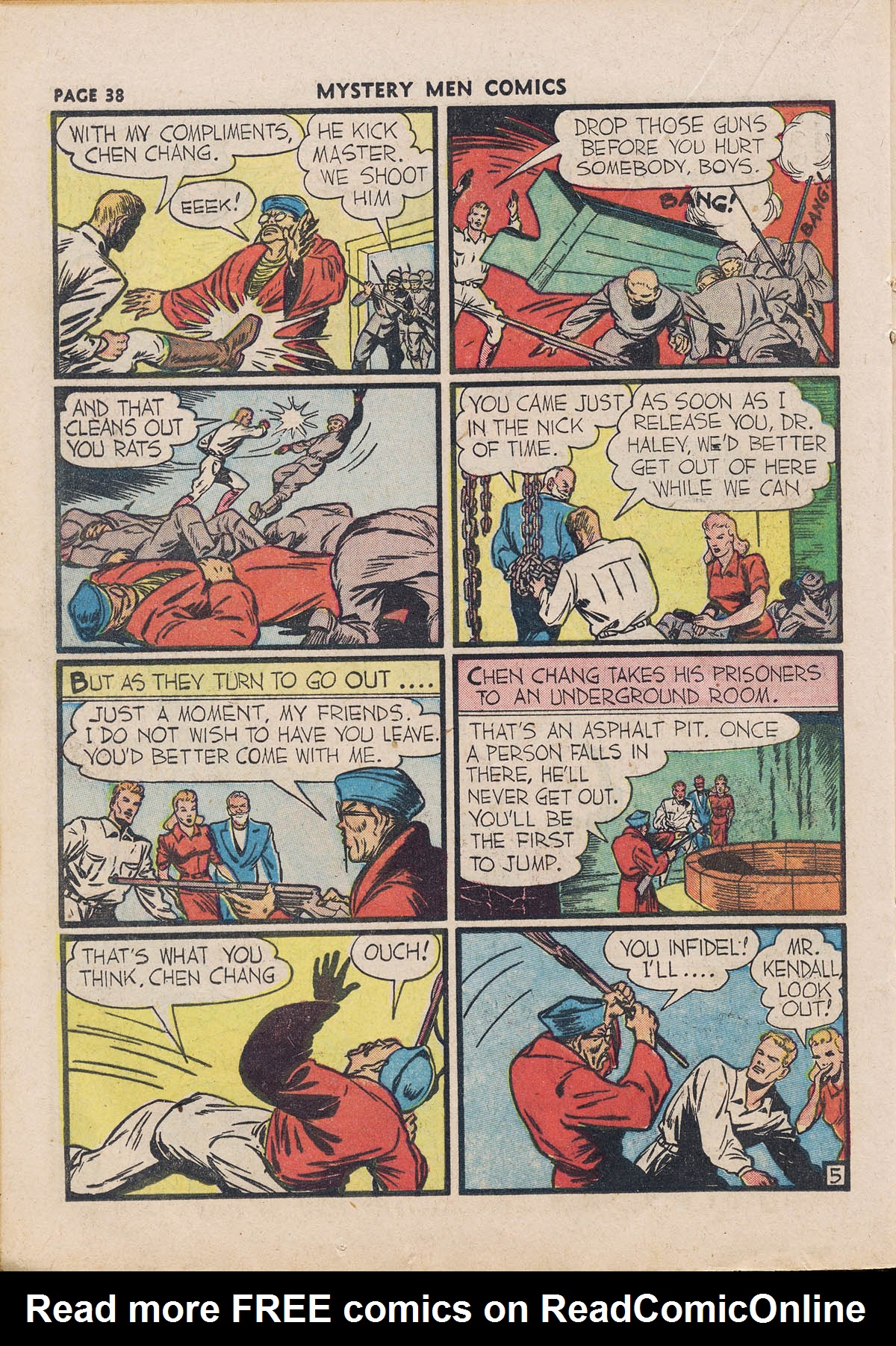 Read online Mystery Men Comics comic -  Issue #22 - 41