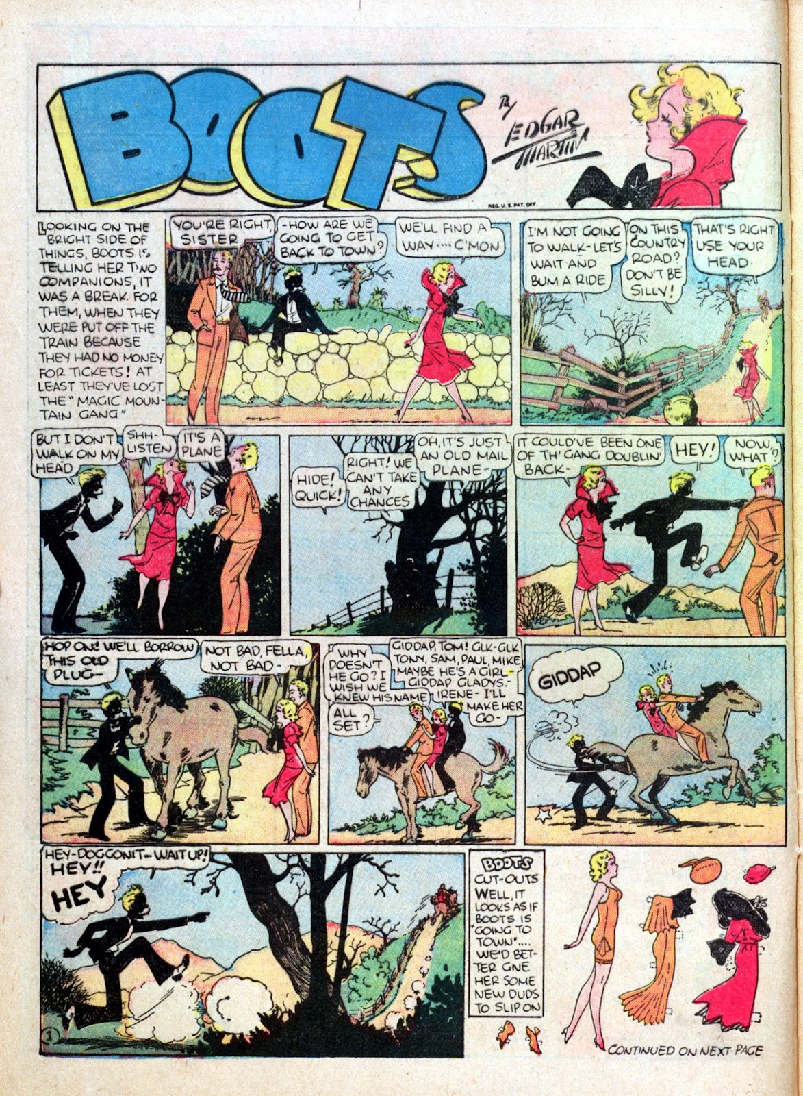 Read online Famous Funnies comic -  Issue #22 - 14