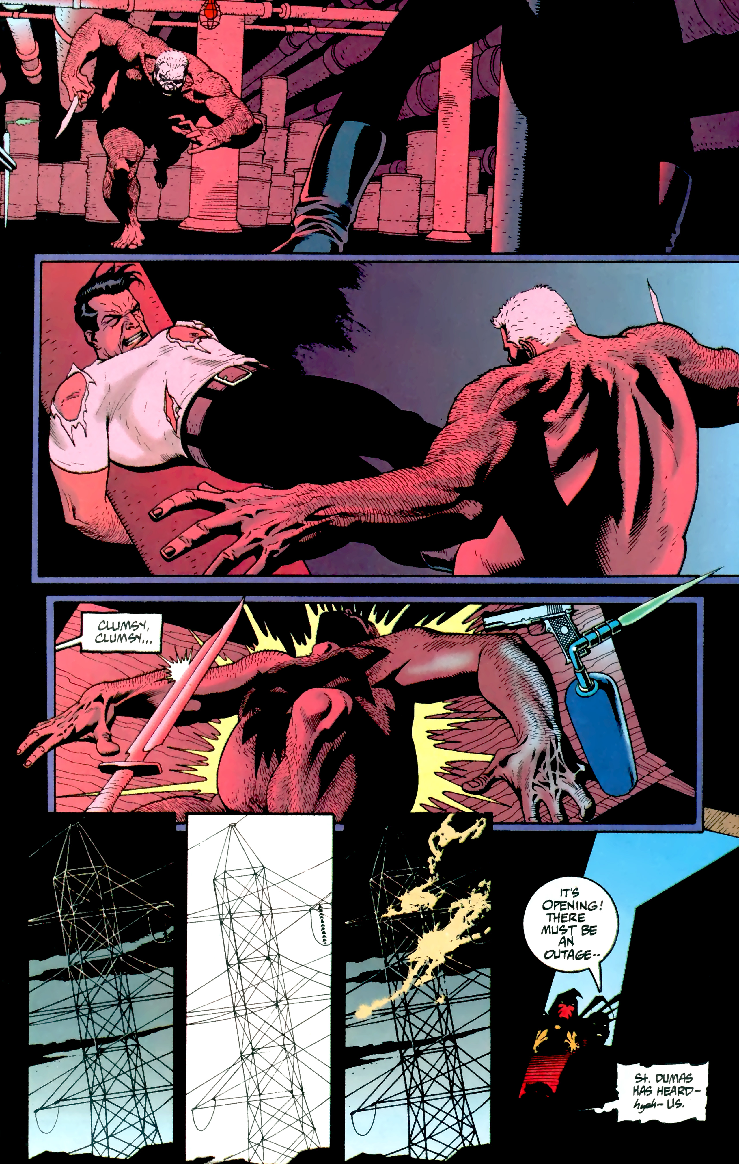 Read online Batman: Sword of Azrael comic -  Issue #4 - 17