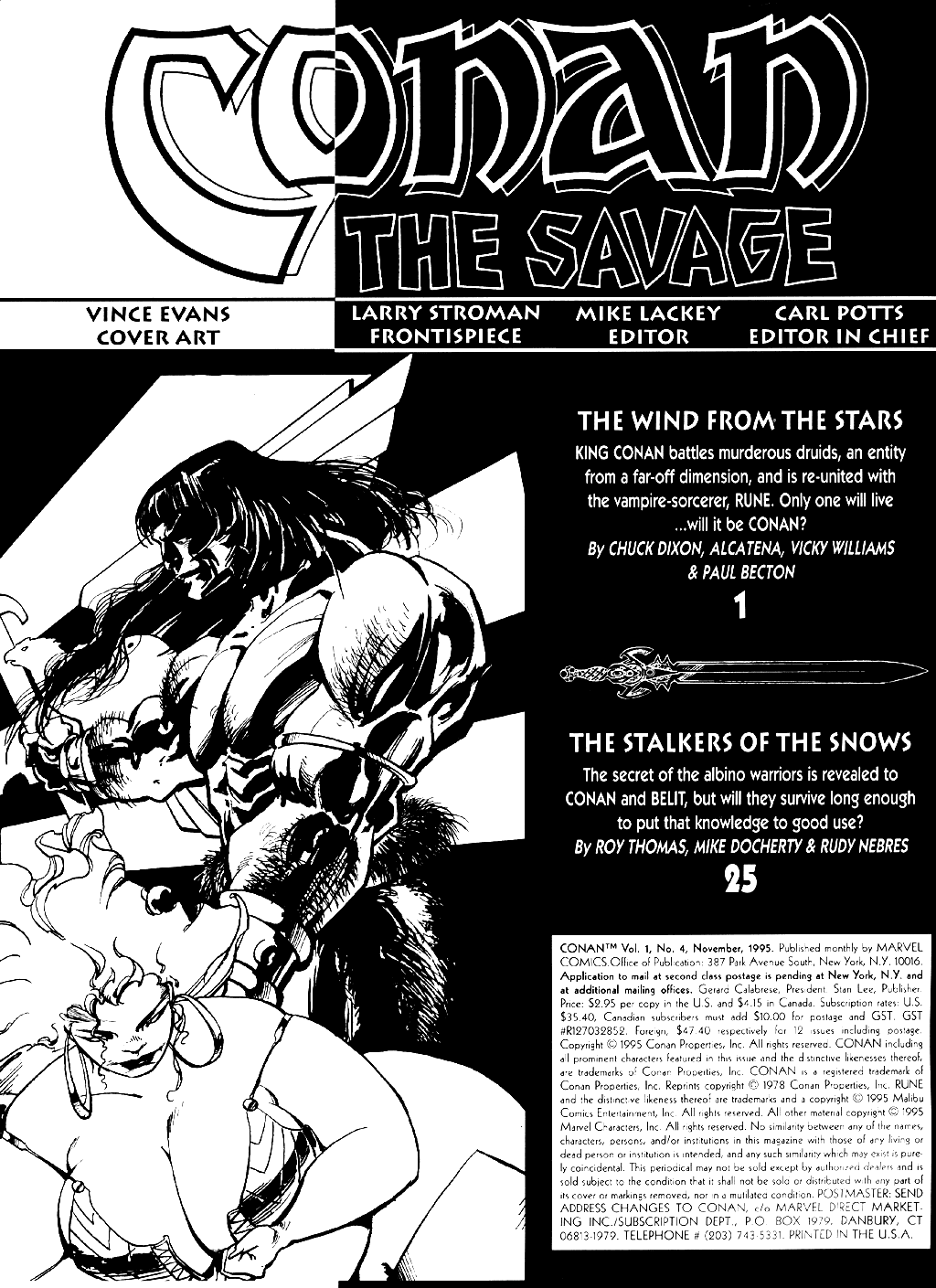 Read online Conan the Savage comic -  Issue #4 - 2