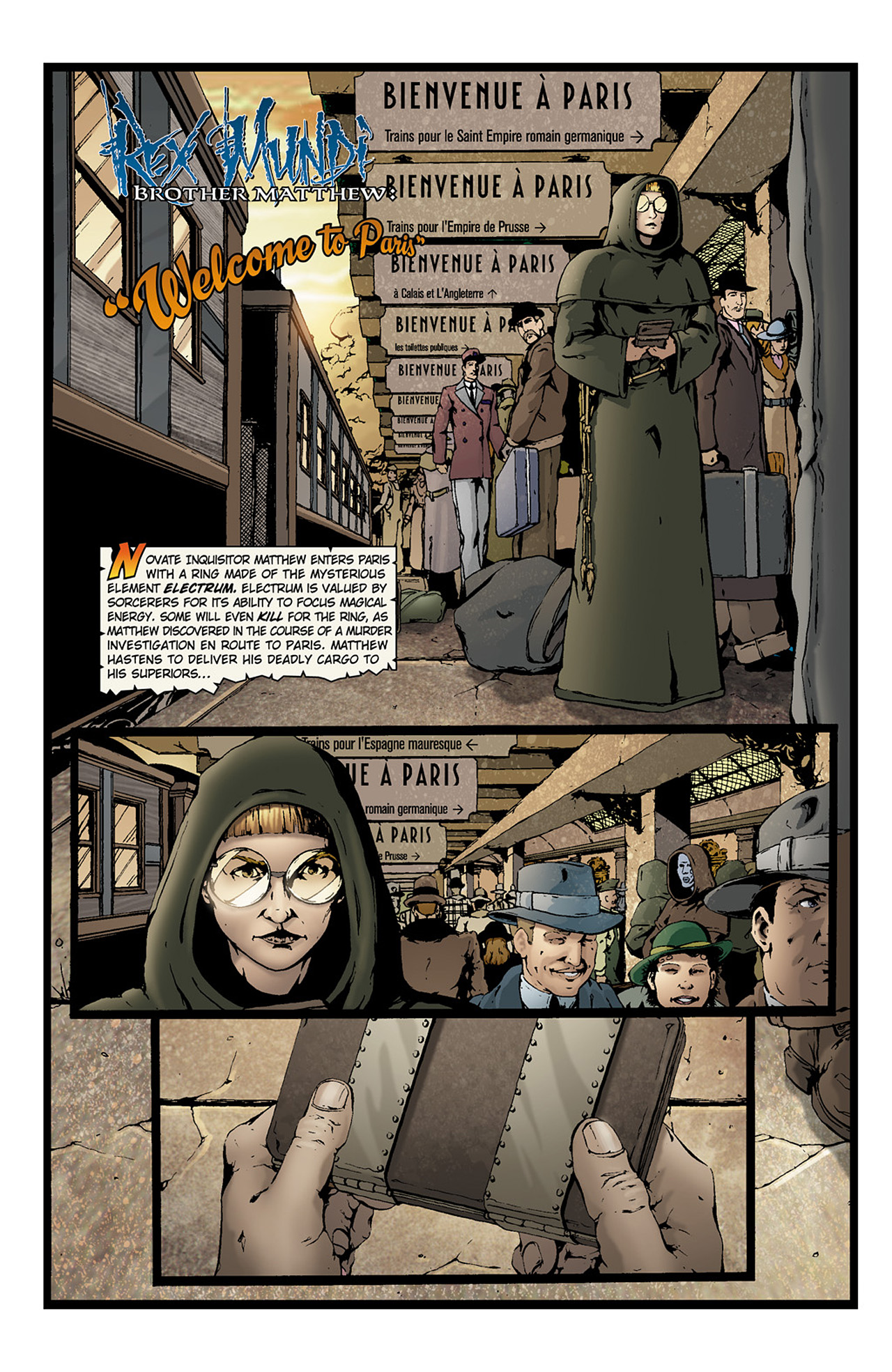 Read online Rex Mundi (2006) comic -  Issue # TPB 2 - 180