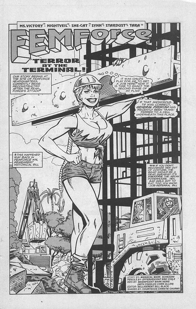 Read online Femforce comic -  Issue #89 - 3