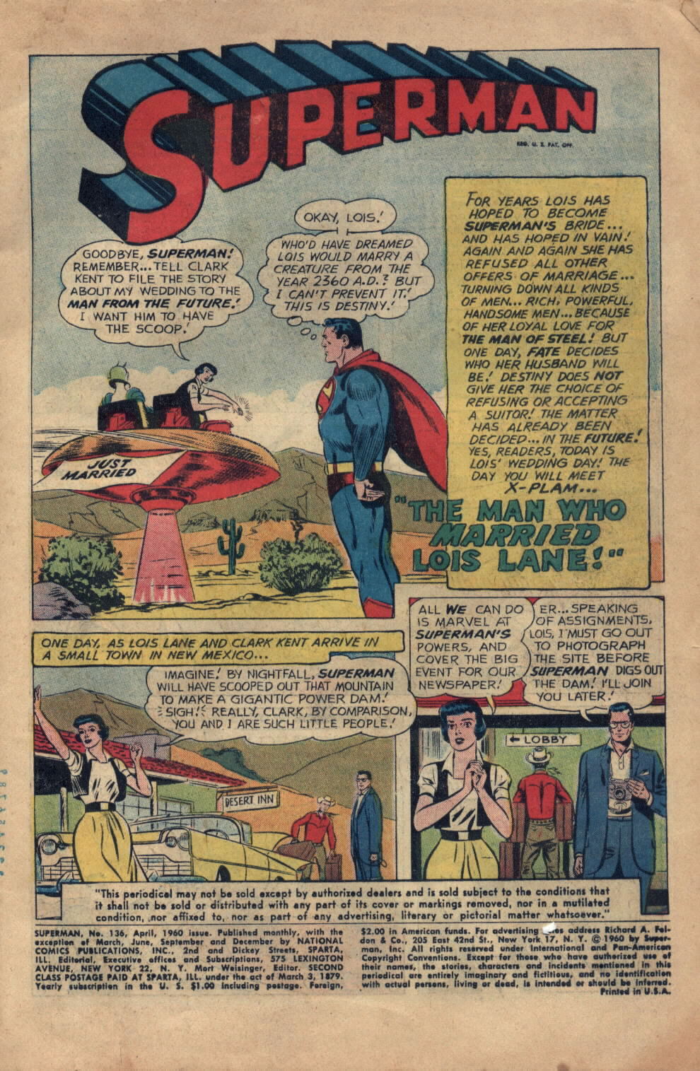 Read online Superman (1939) comic -  Issue #136 - 3