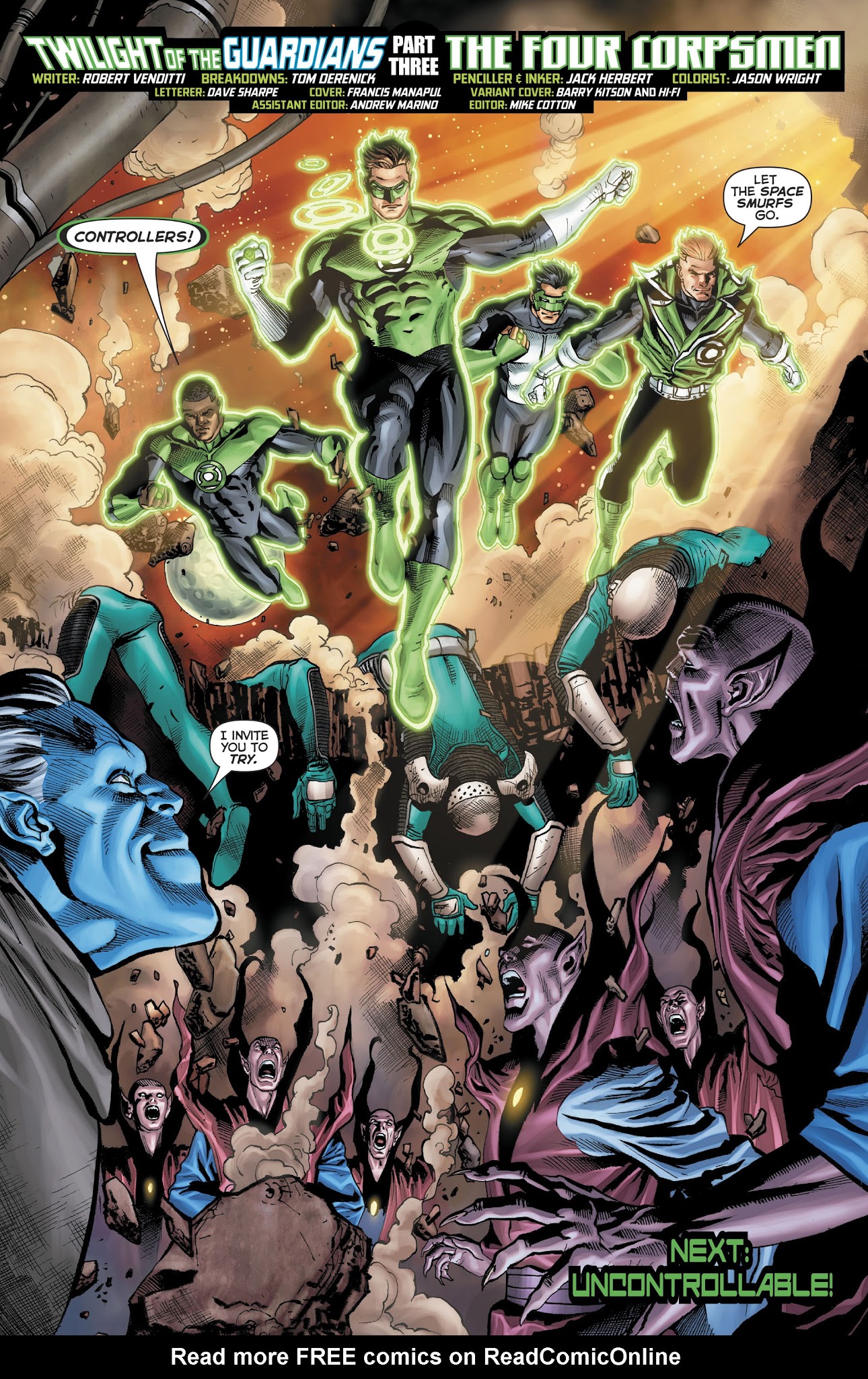 Read online Hal Jordan And The Green Lantern Corps comic -  Issue #35 - 21