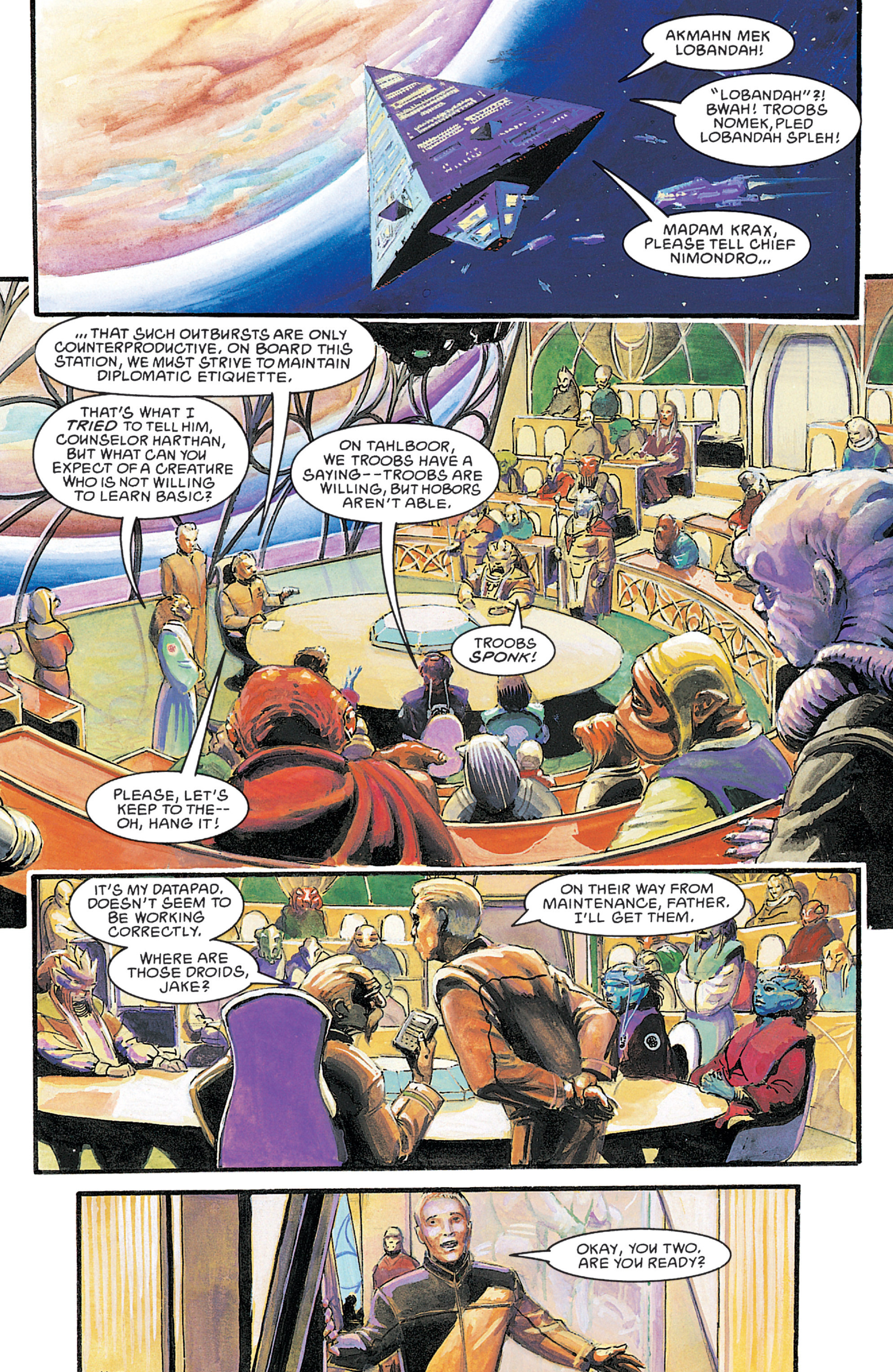 Read online Star Wars: The Protocol Offensive comic -  Issue # Full - 5