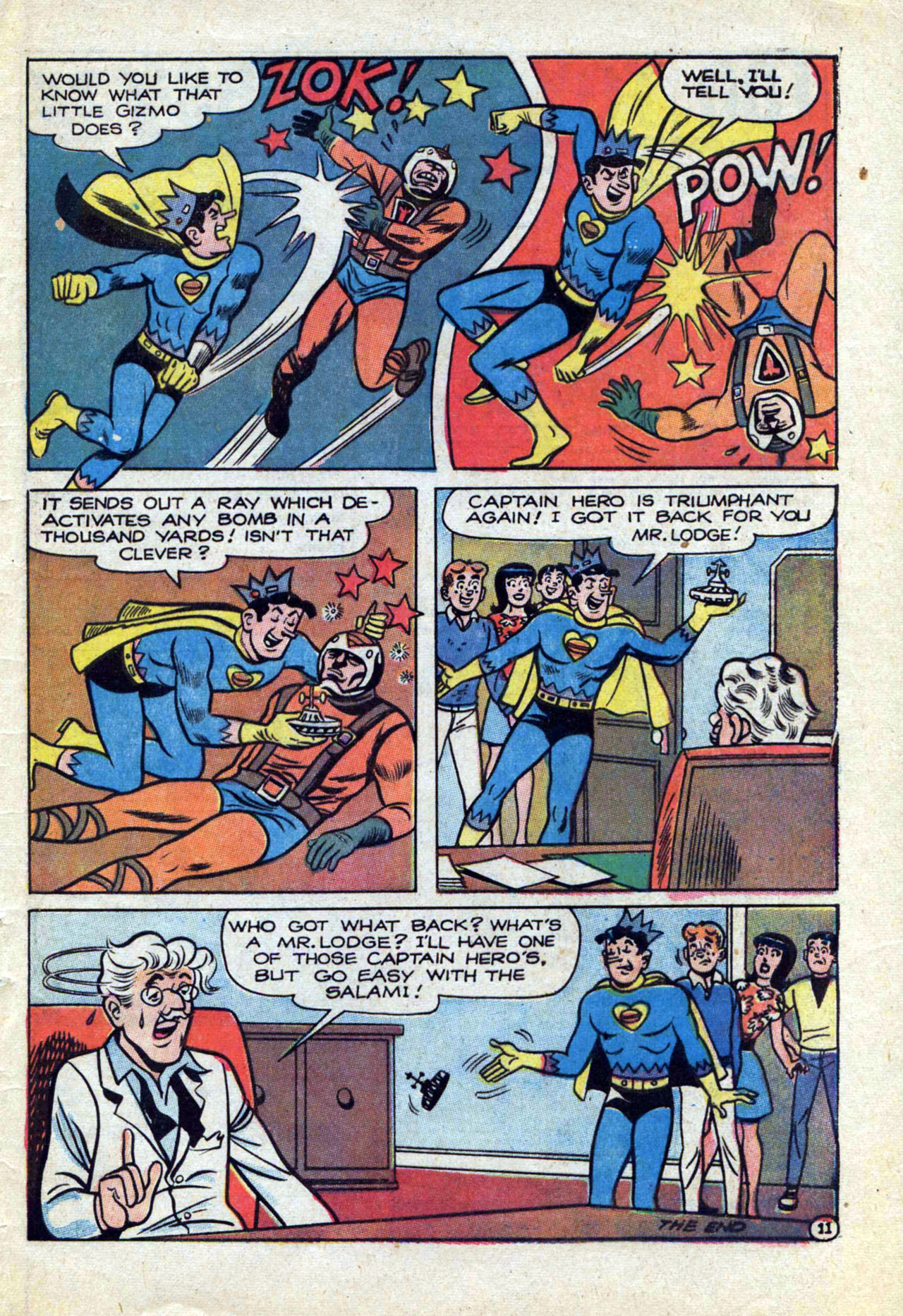 Read online Jughead As Captain Hero comic -  Issue #7 - 33