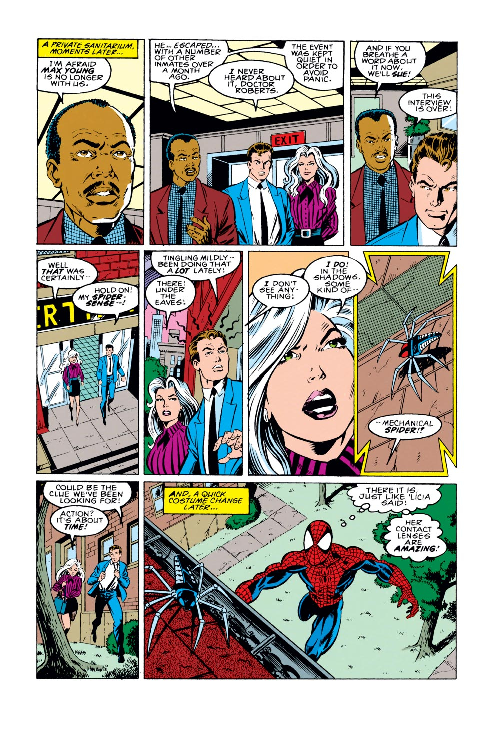 Read online The Amazing Spider-Man (1963) comic -  Issue #371 - 6