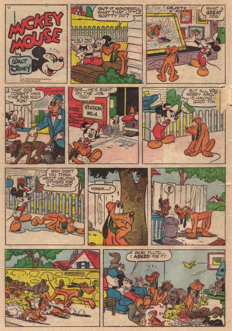 Read online Walt Disney's Comics and Stories comic -  Issue #127 - 30