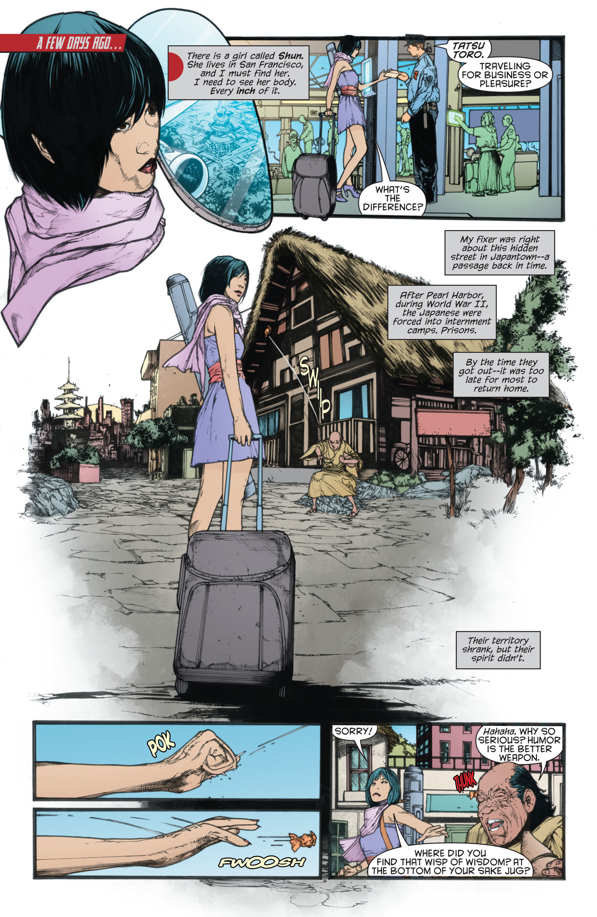 Read online Katana comic -  Issue #1 - 6