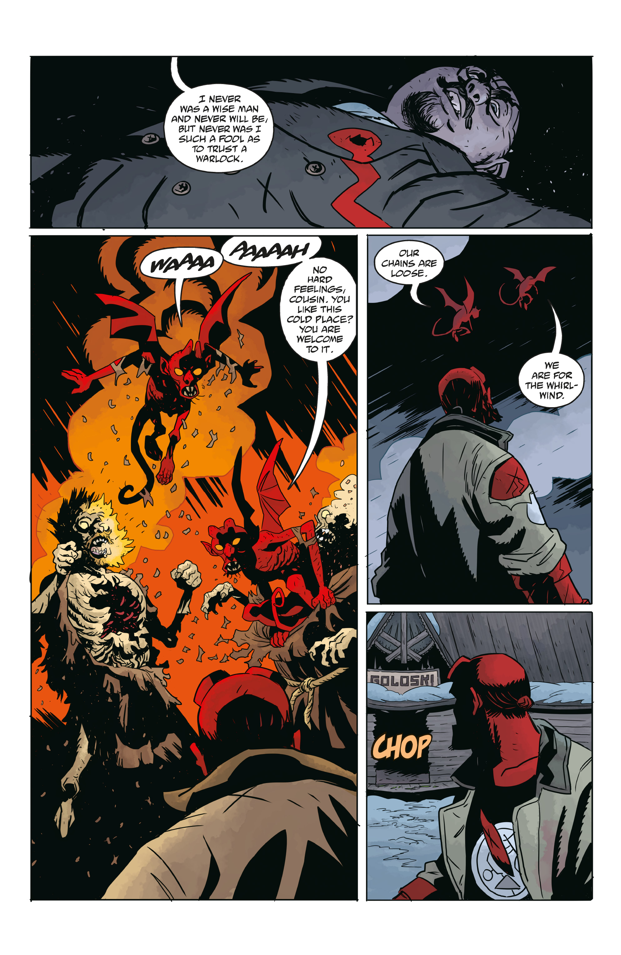 Read online Hellboy and the B.P.R.D.: Long Night at Goloski Station comic -  Issue # Full - 22