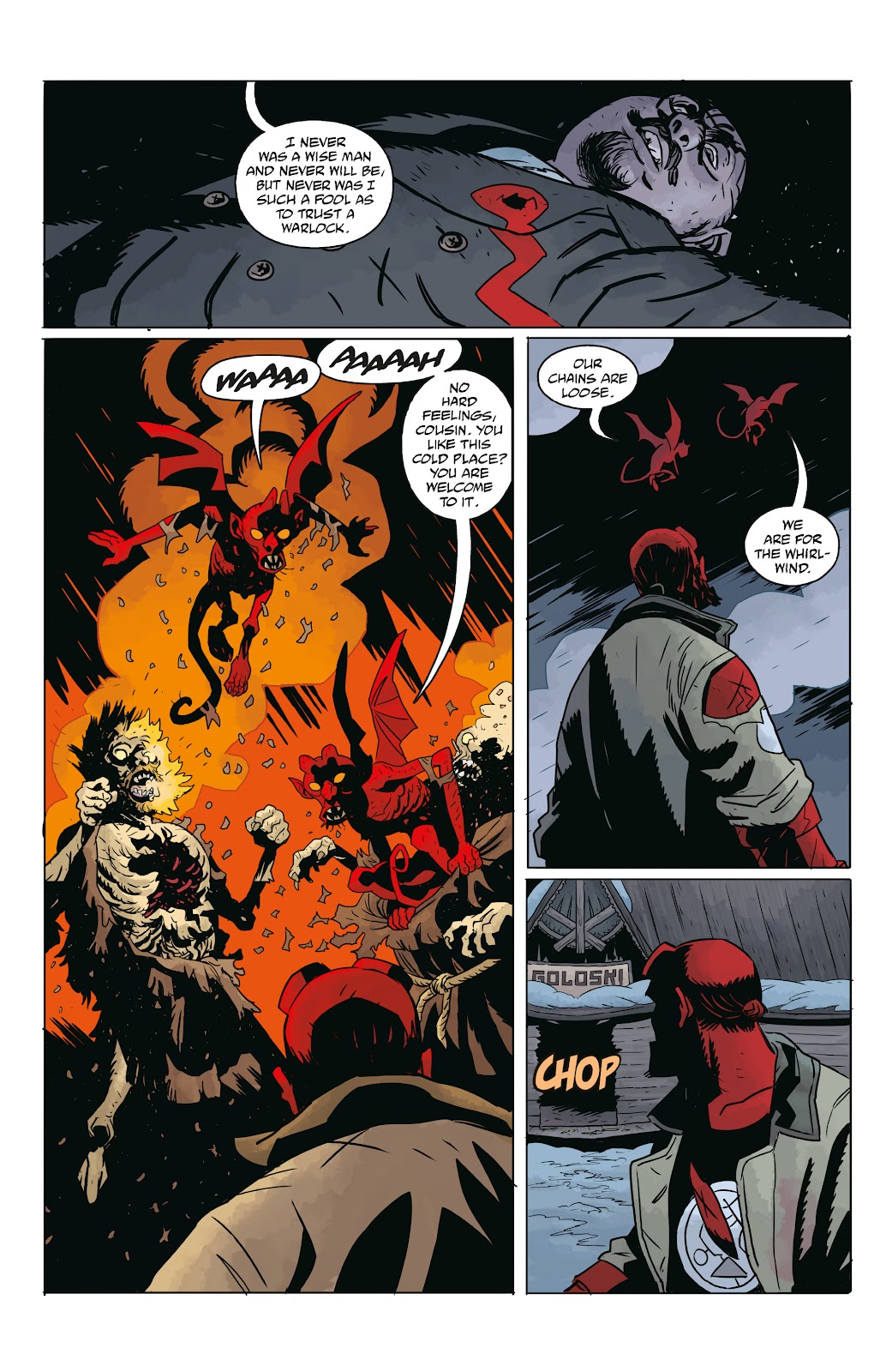 Hellboy and the B.P.R.D.: Long Night at Goloski Station issue Full - Page 22
