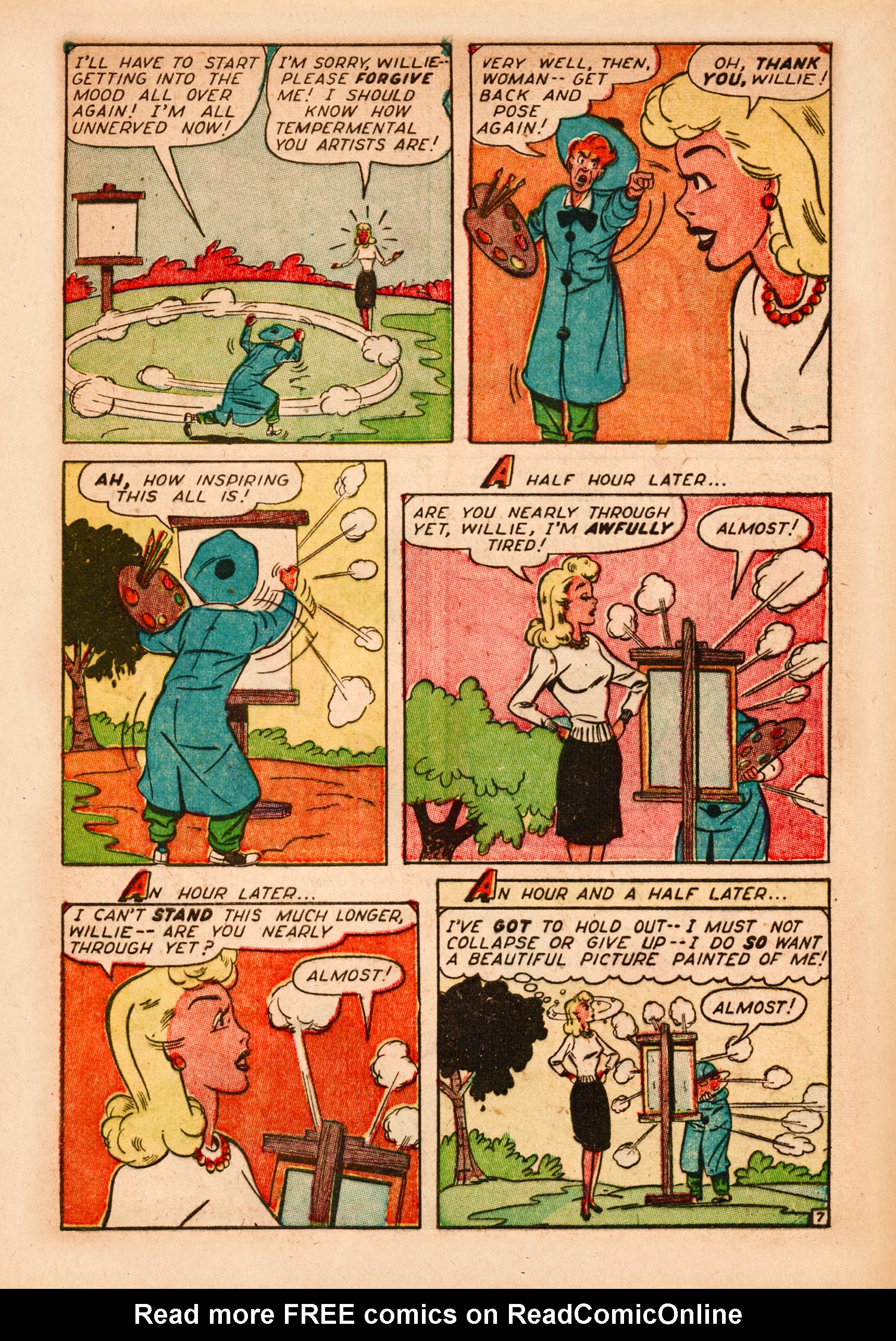 Read online Millie the Model comic -  Issue #4 - 47